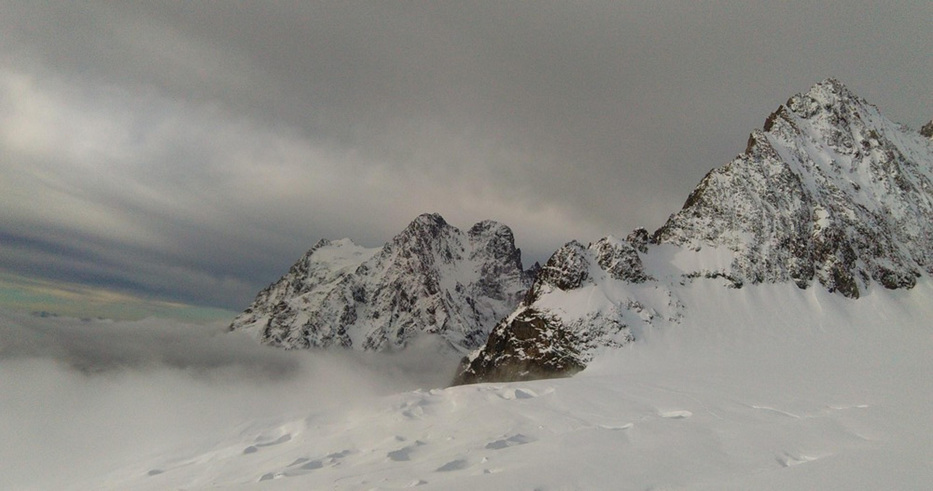 Stage initiation alpinisme - Ptite mer de nuage