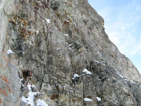 Longueur avant l'artif du haut de la couzy desmaison