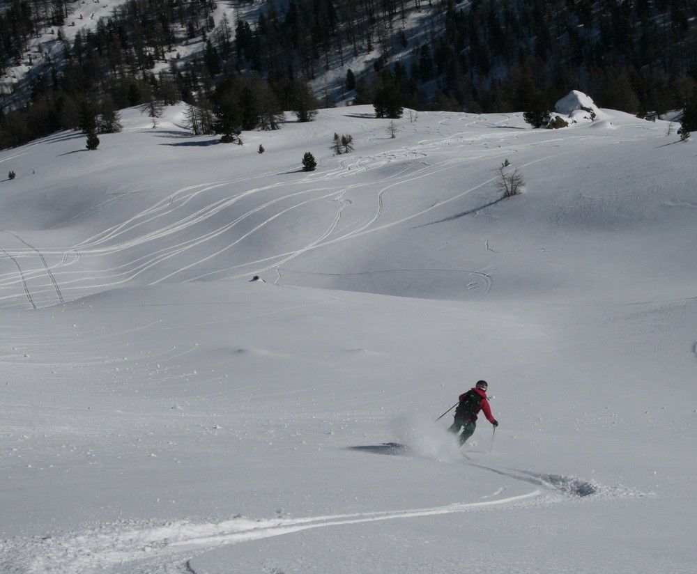 Hors piste à la Grave et Montgenèvre
