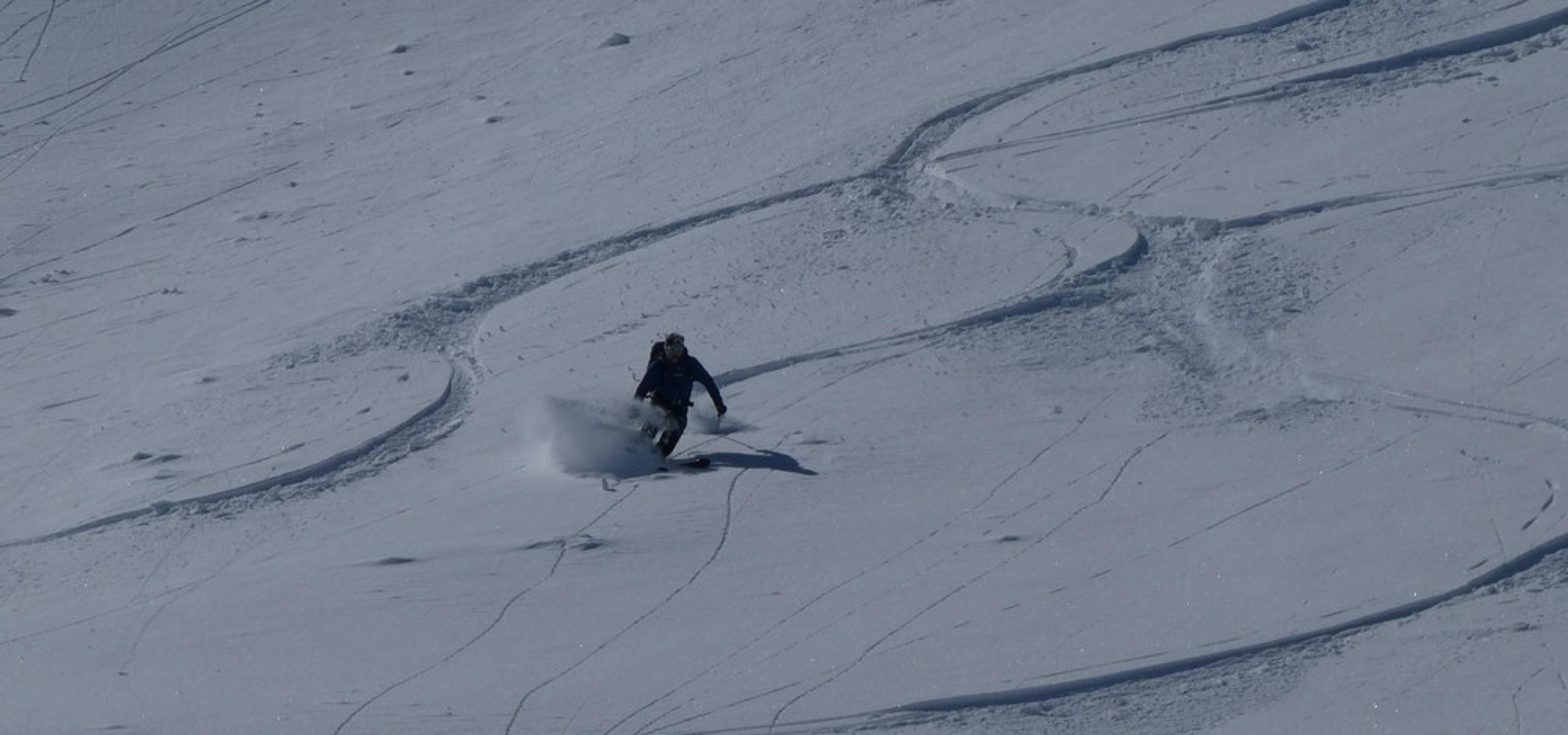 Ski hors piste rando - Valloire - Valmeinier - David