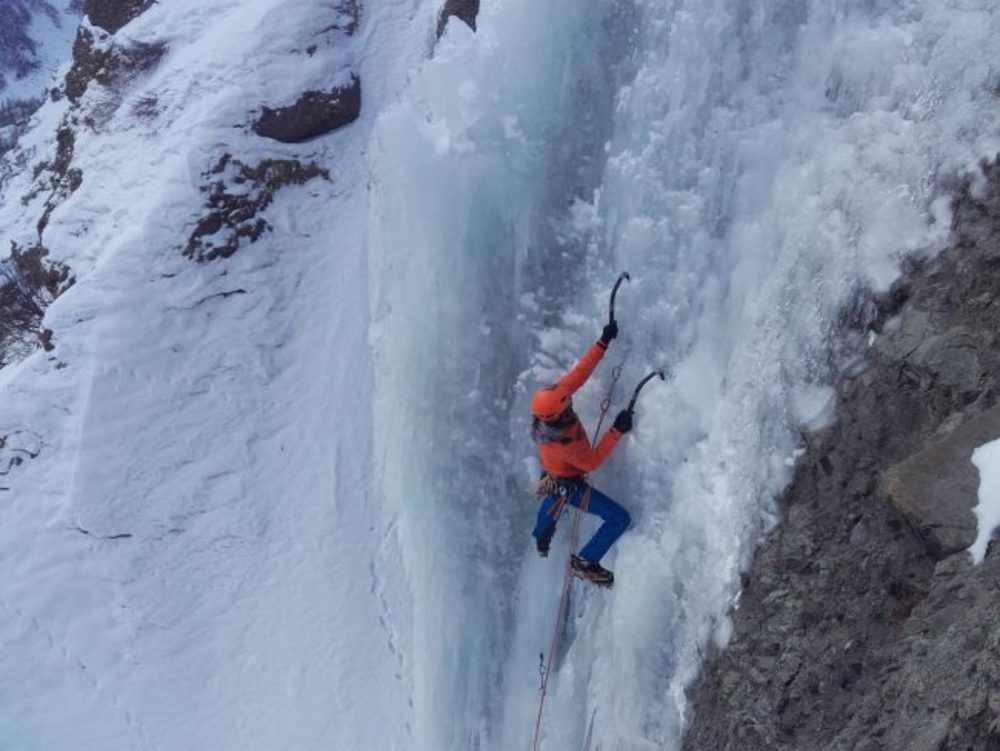 Cascade de glace - Géant des Tempêtes