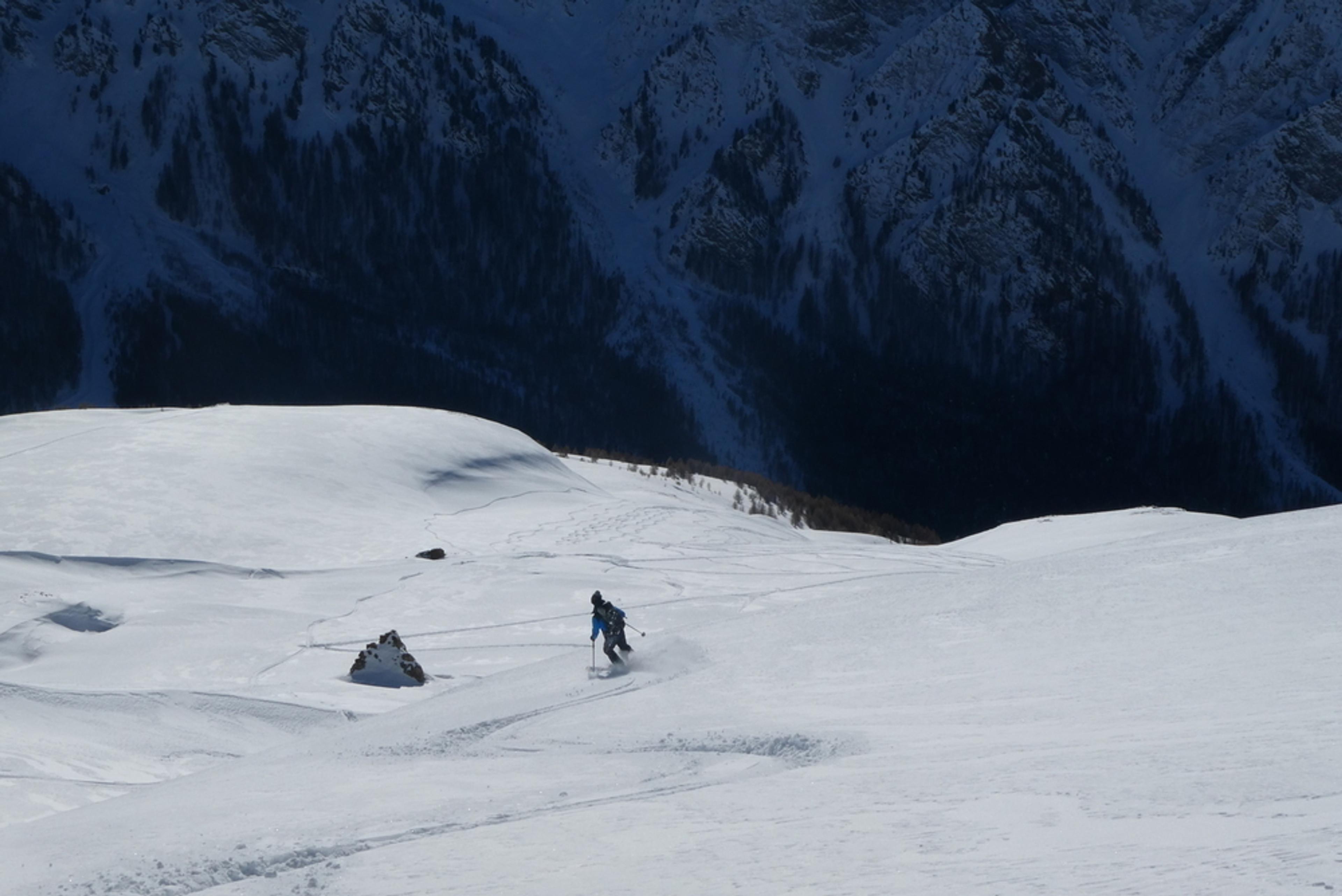 Saint-Véran - Freerando - Le deuxième run