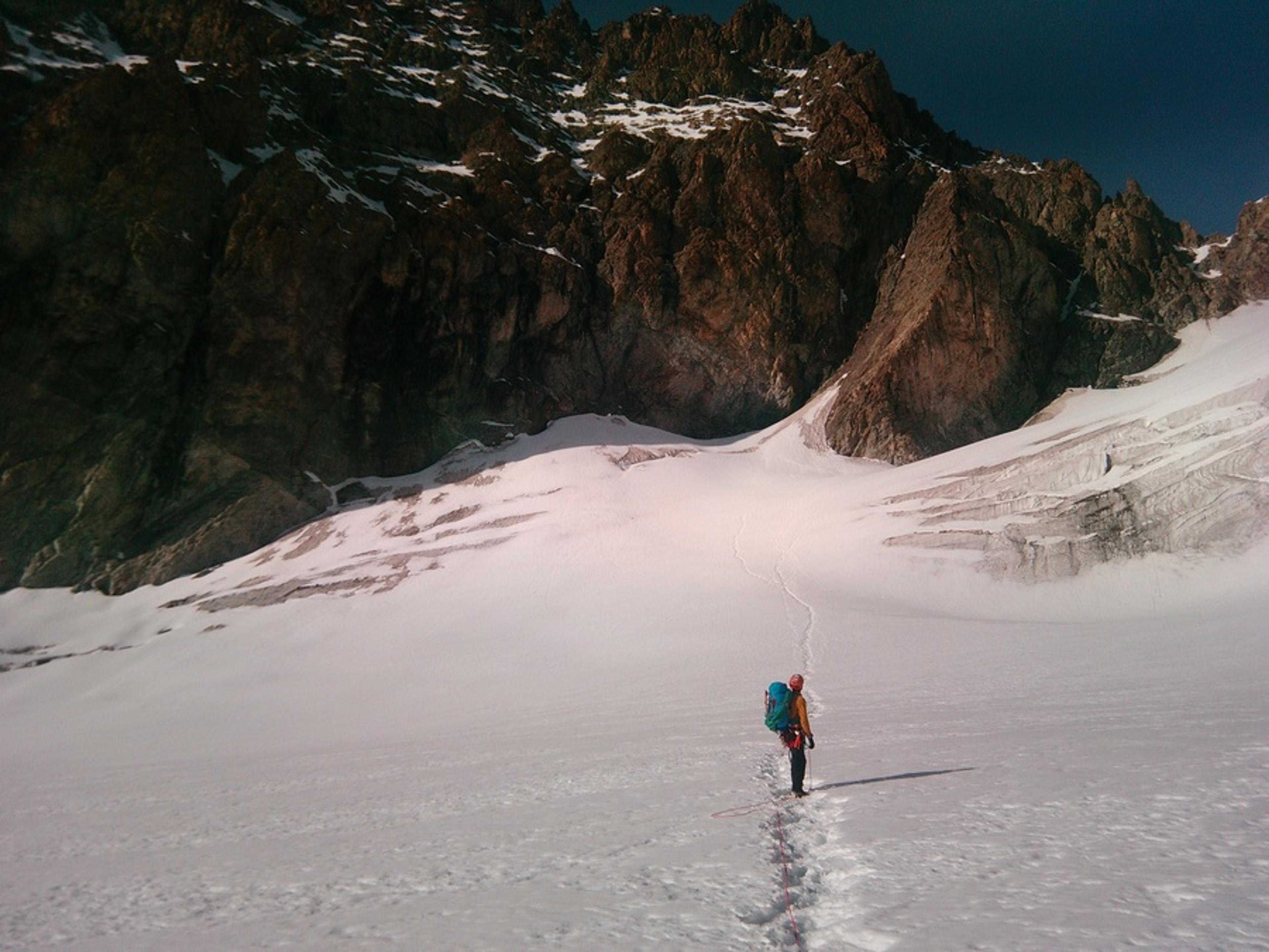 Pic sans Nom - Beau rappel à la descente
