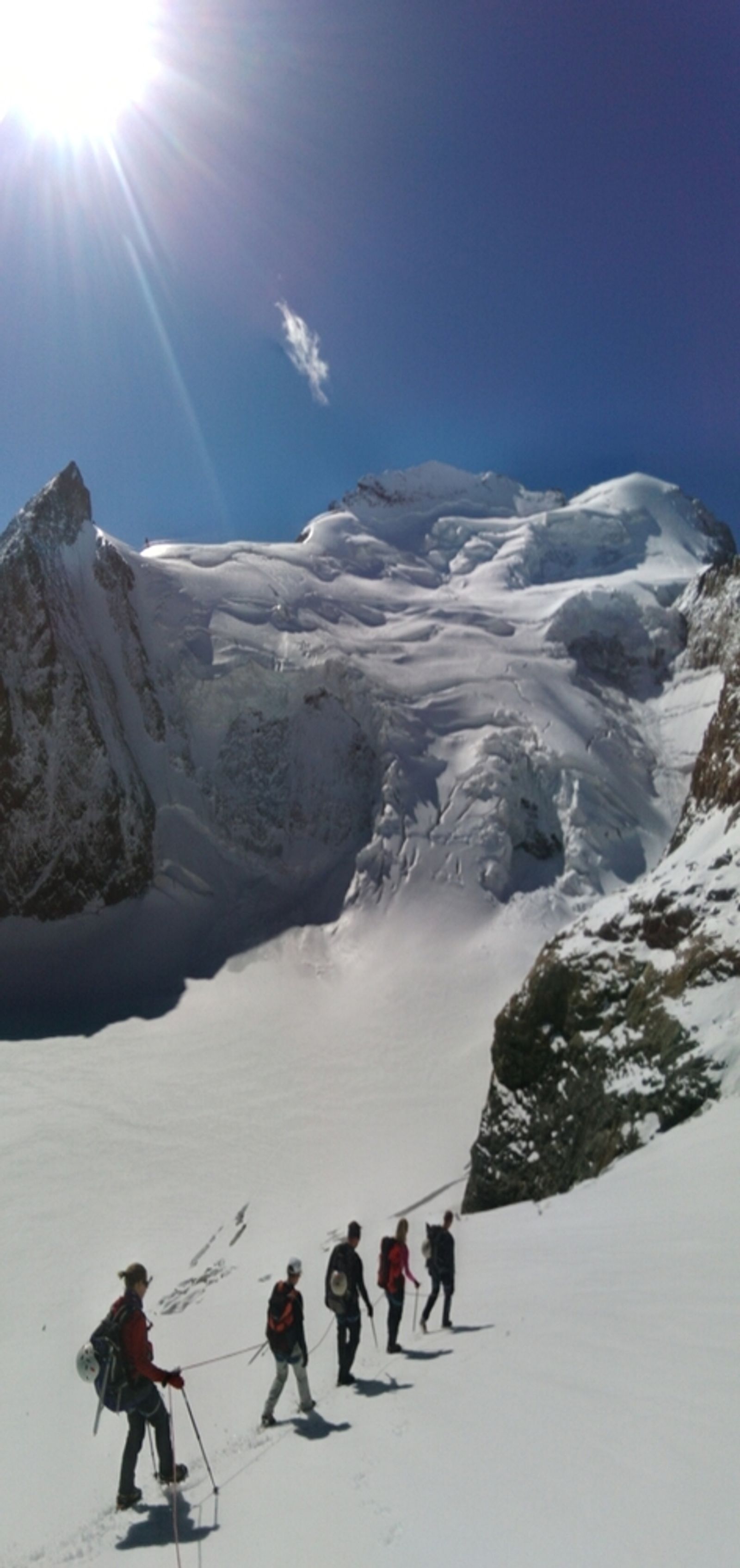 Stage initiation Alpinisme - La cordée