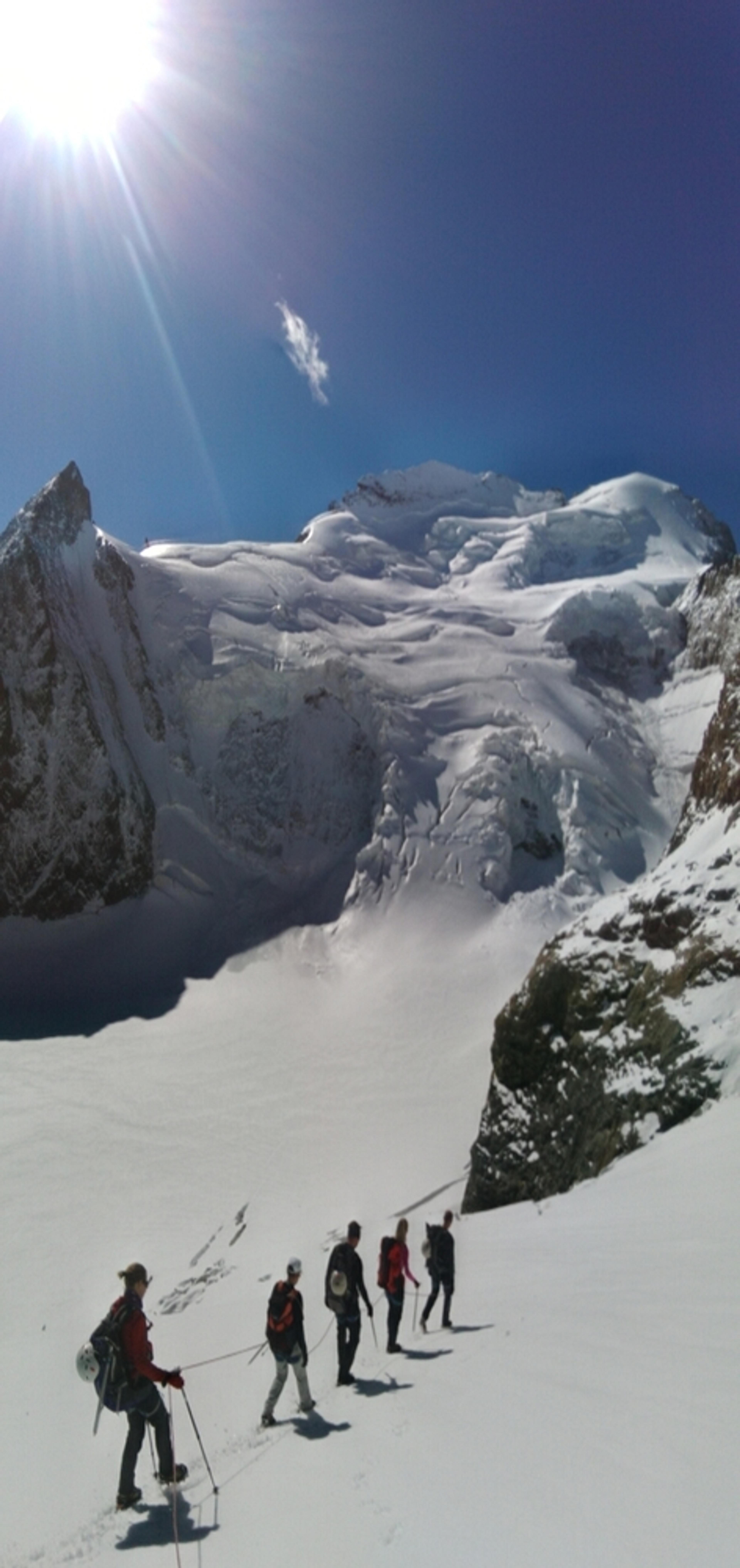 Stage initiation Alpinisme - La cordée