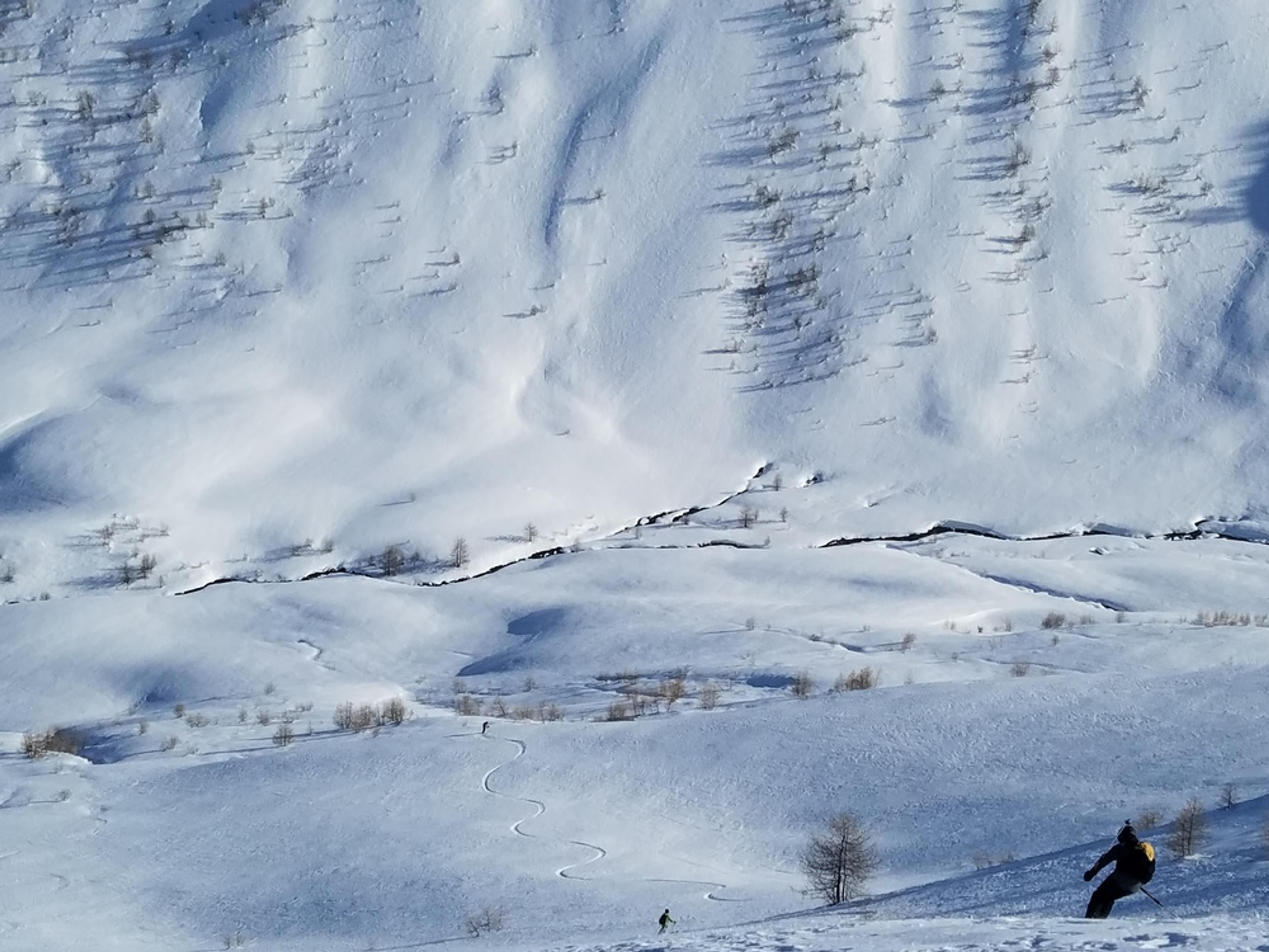 Freerando Les Orres – Deuxième descente