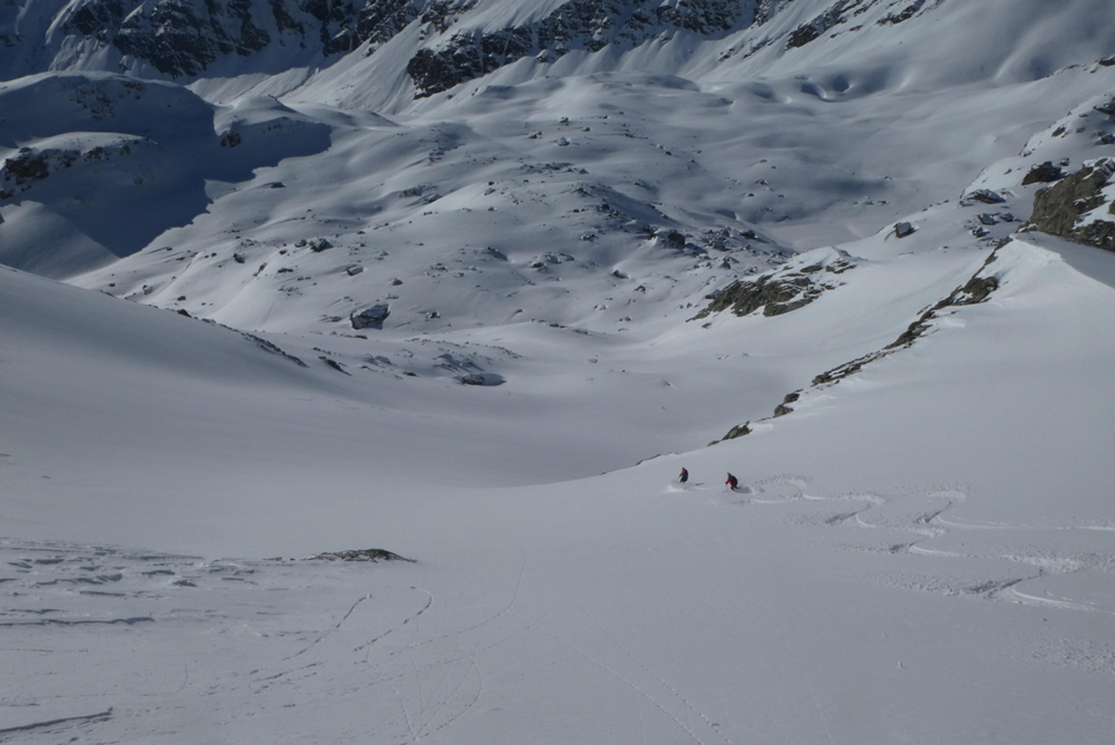 Raid vanoise – Combe du ravin noir, ça détend