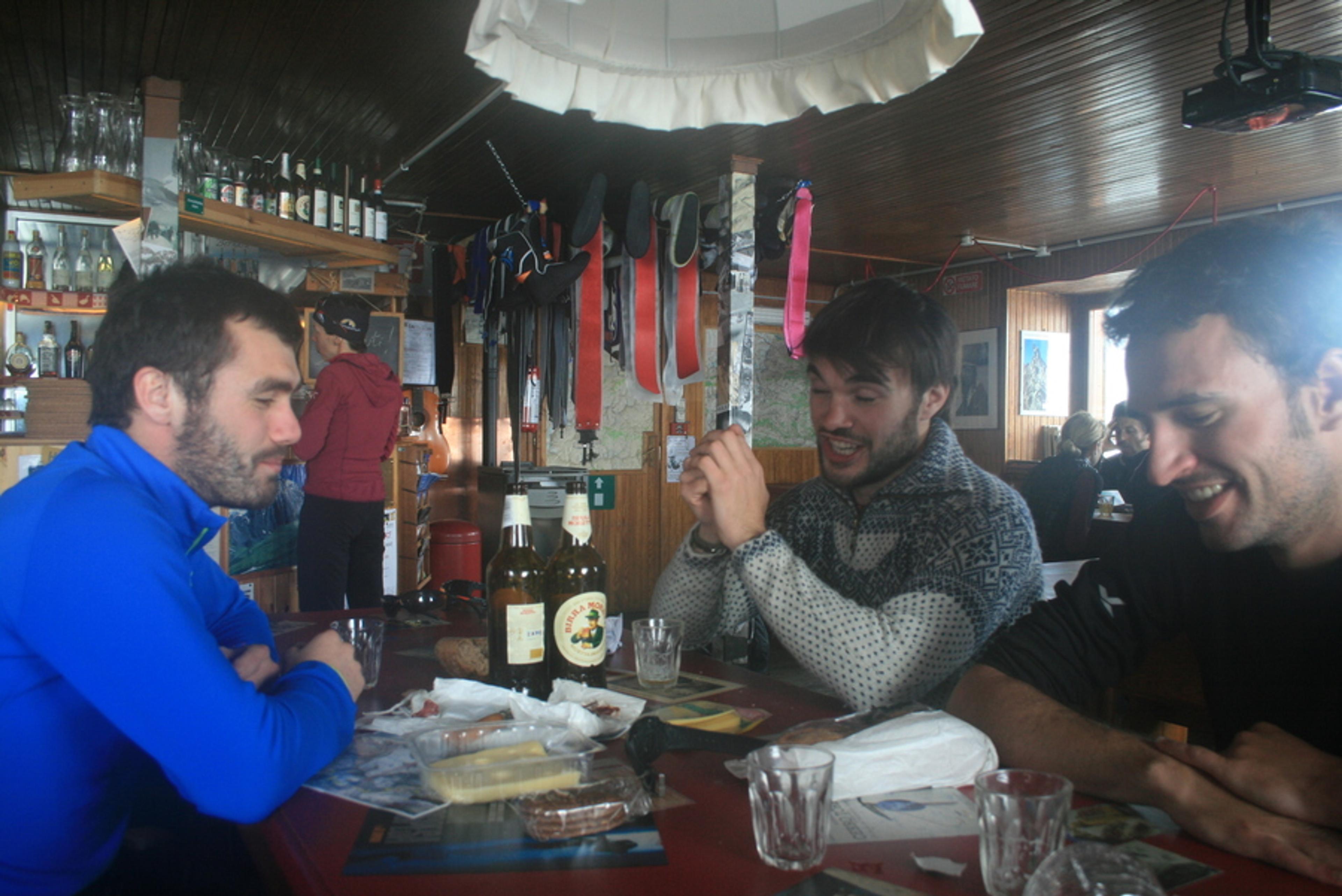 Raid ski Haute Maurienne - Détente à Gastaldi