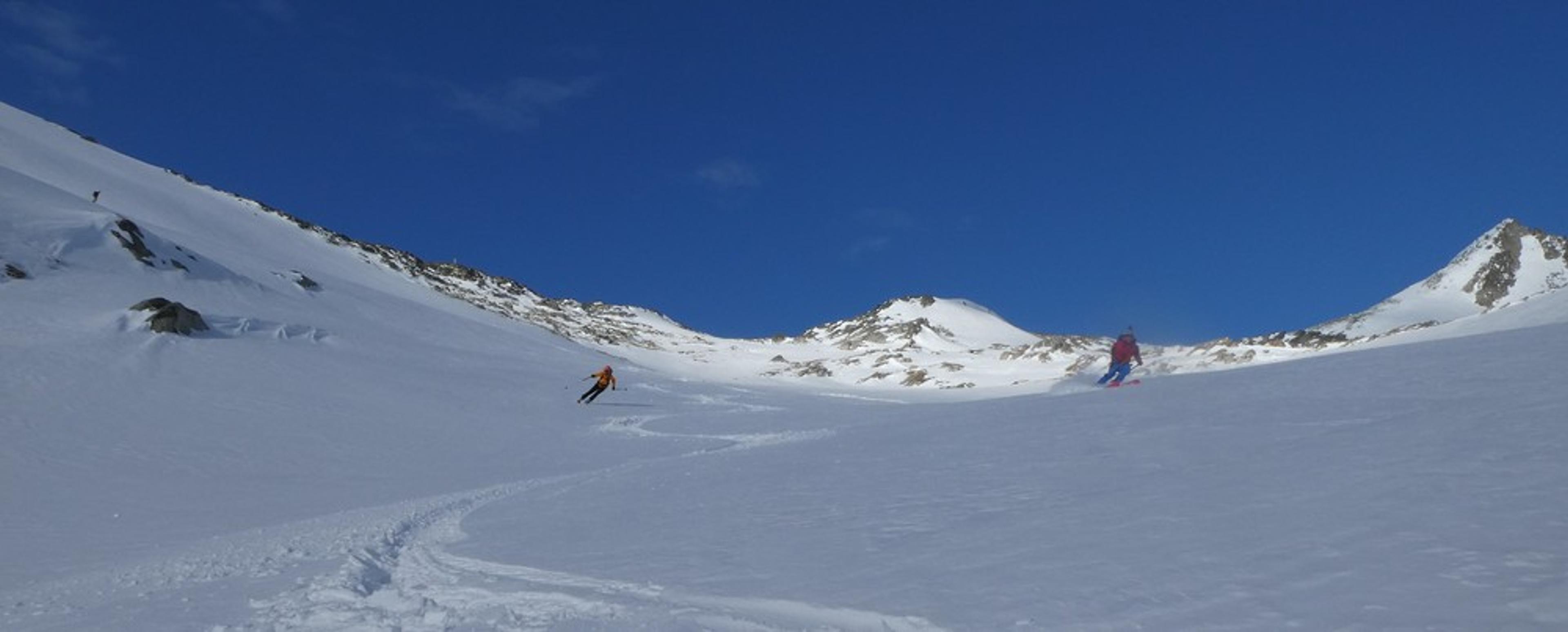 Raid Vanoise – Descente du Col d’Aussois