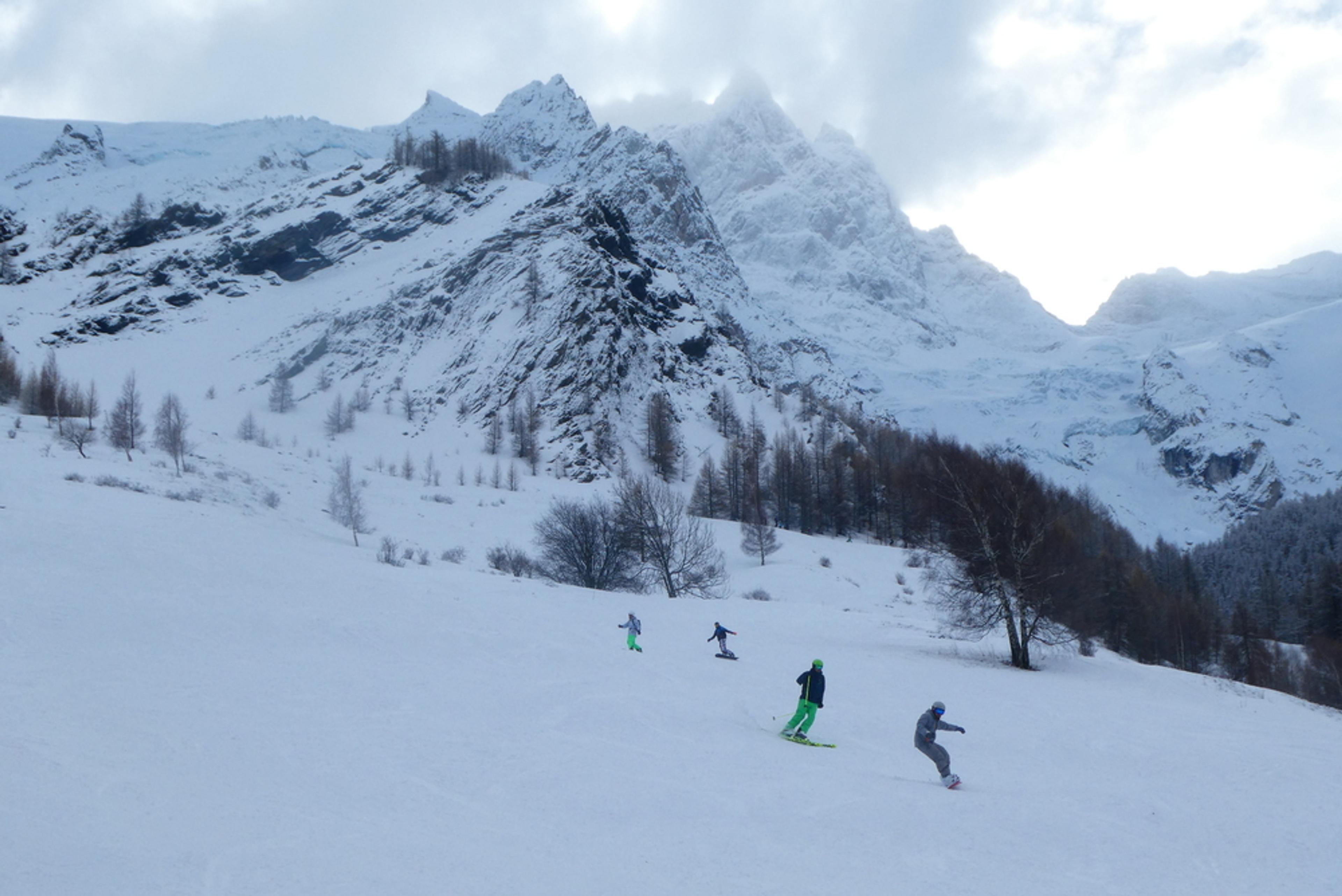 La Grave - Ski en bande