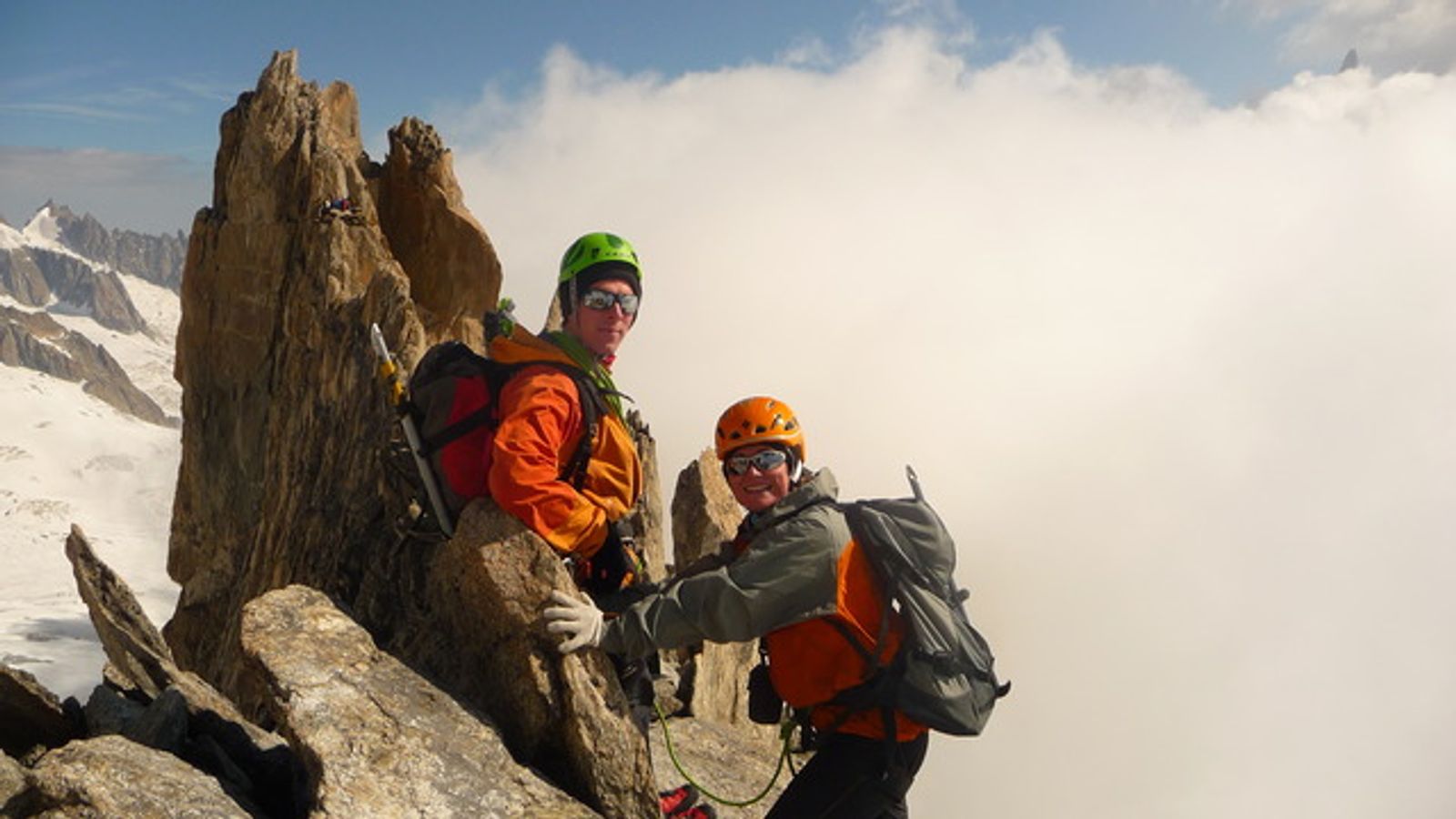 Traversée des Aiguilles d'Entrêves — photo 4