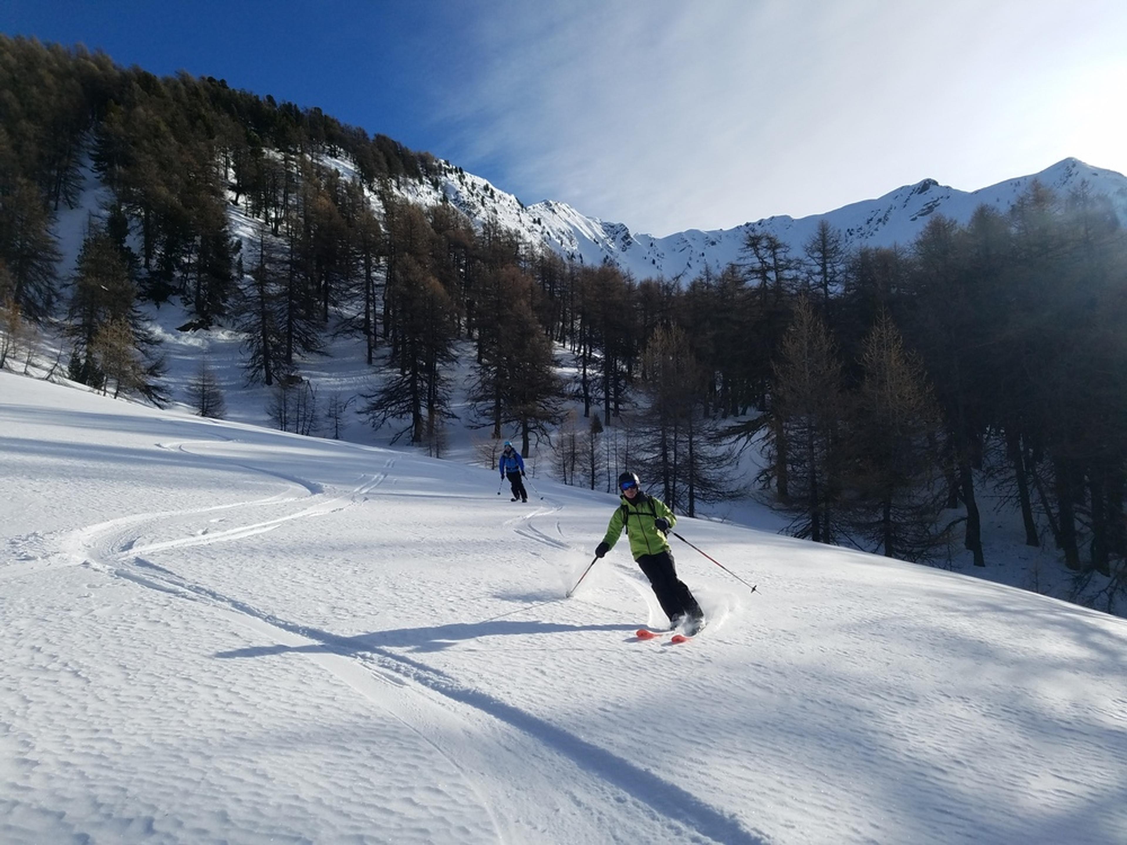 Freerando Risoul – Sous le Pic du Clocher