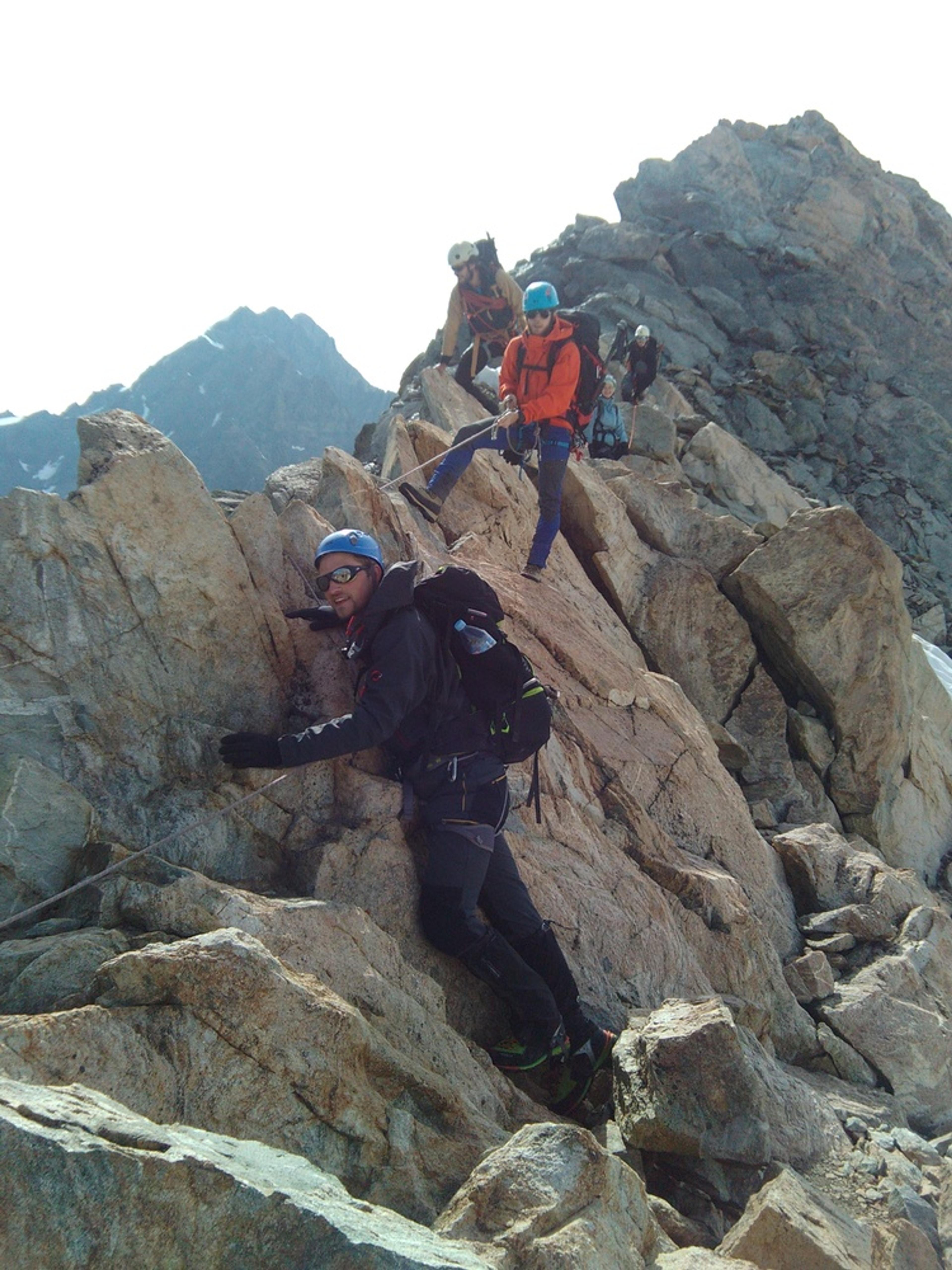 Stage autonomie alpinisme - Traversée d'arête