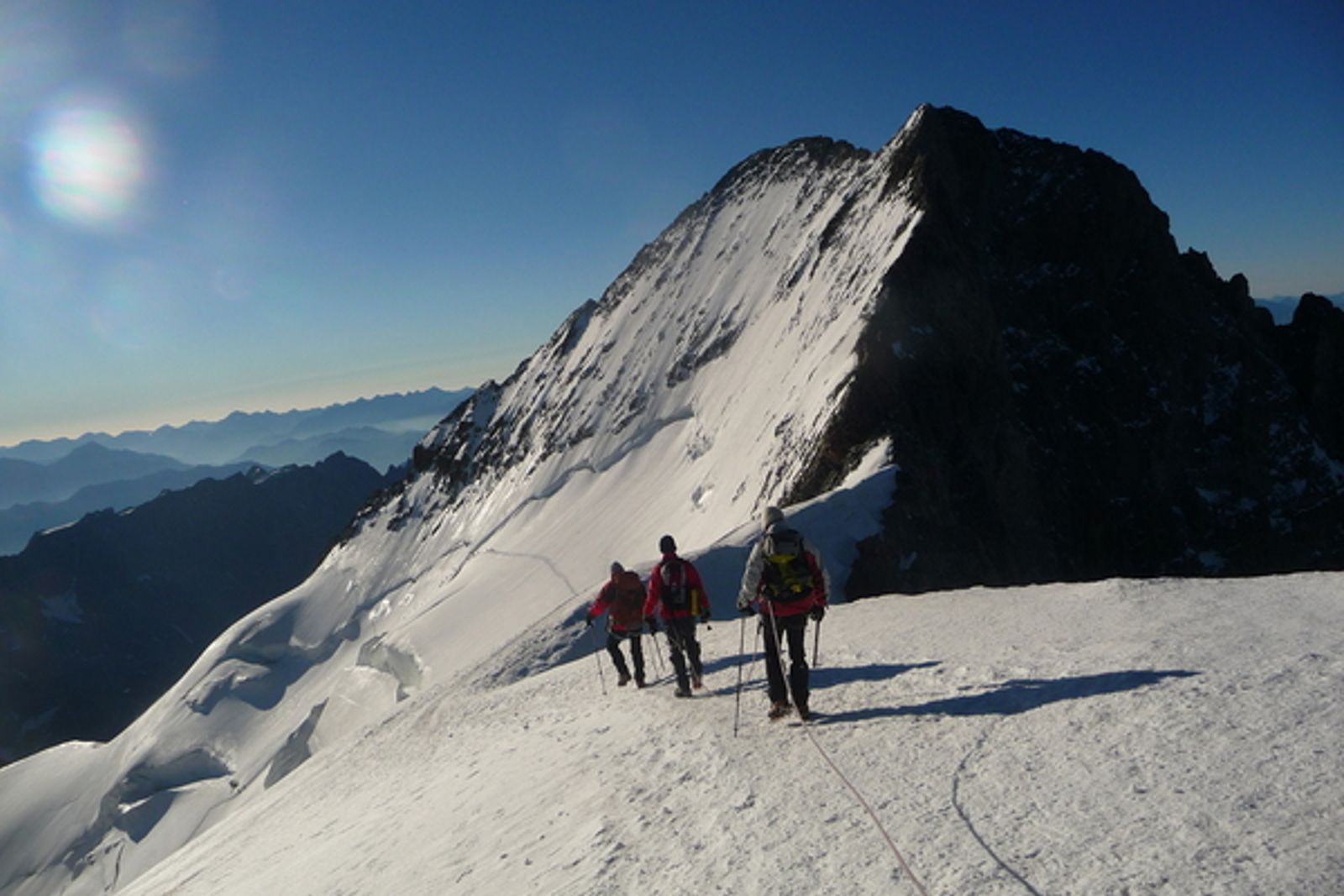 Dôme des Ecrins - Départ pour la vallée!