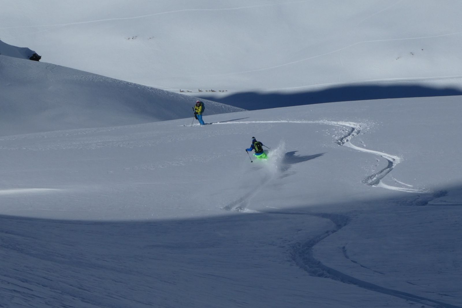 Couloirs - Sagnes Longues - Geoffrey en finit
