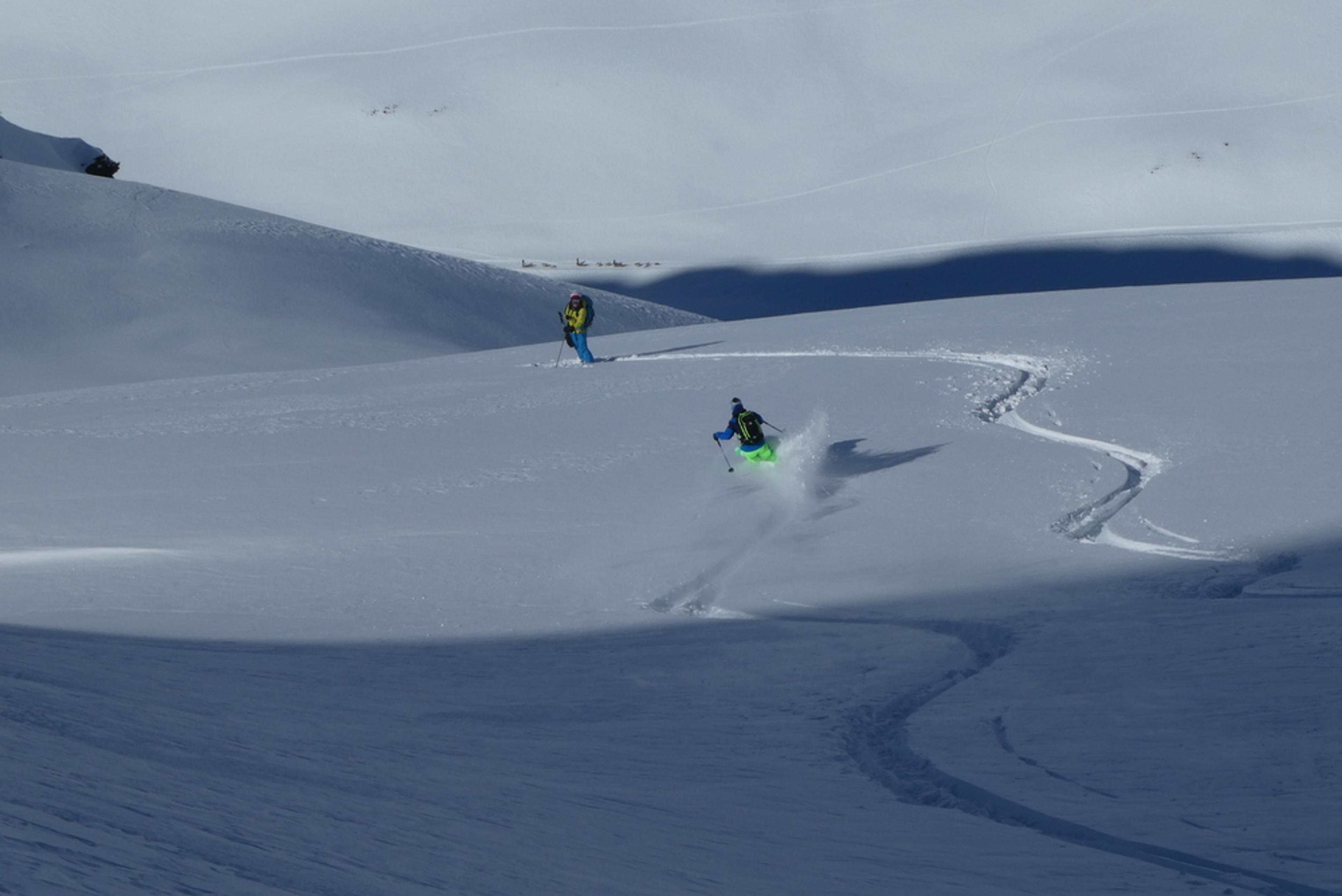 Couloirs - Sagnes Longues - Geoffrey en finit