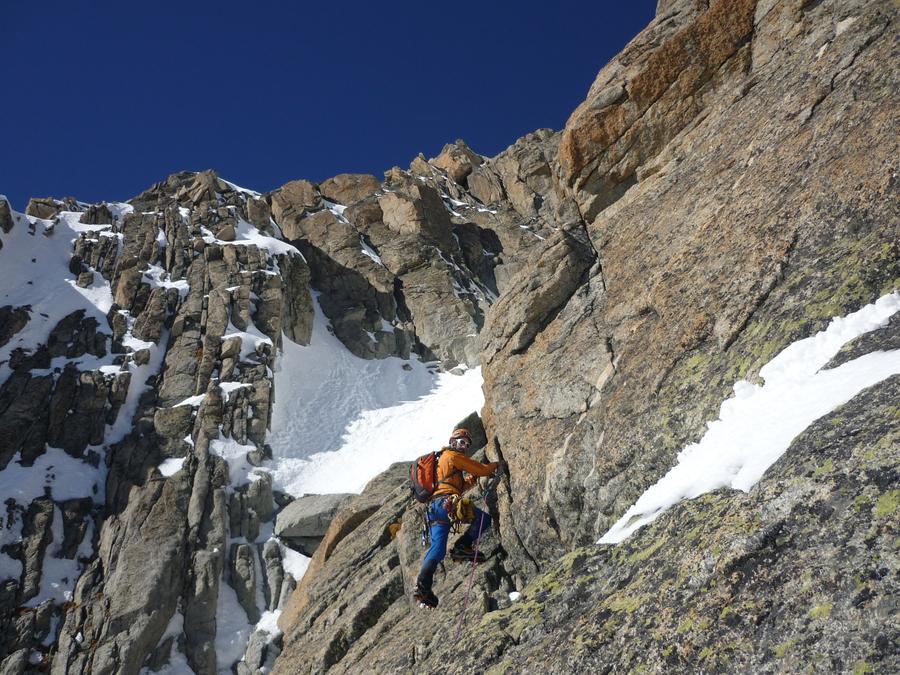 Goulotte Pélissier - Sortie des difficultés