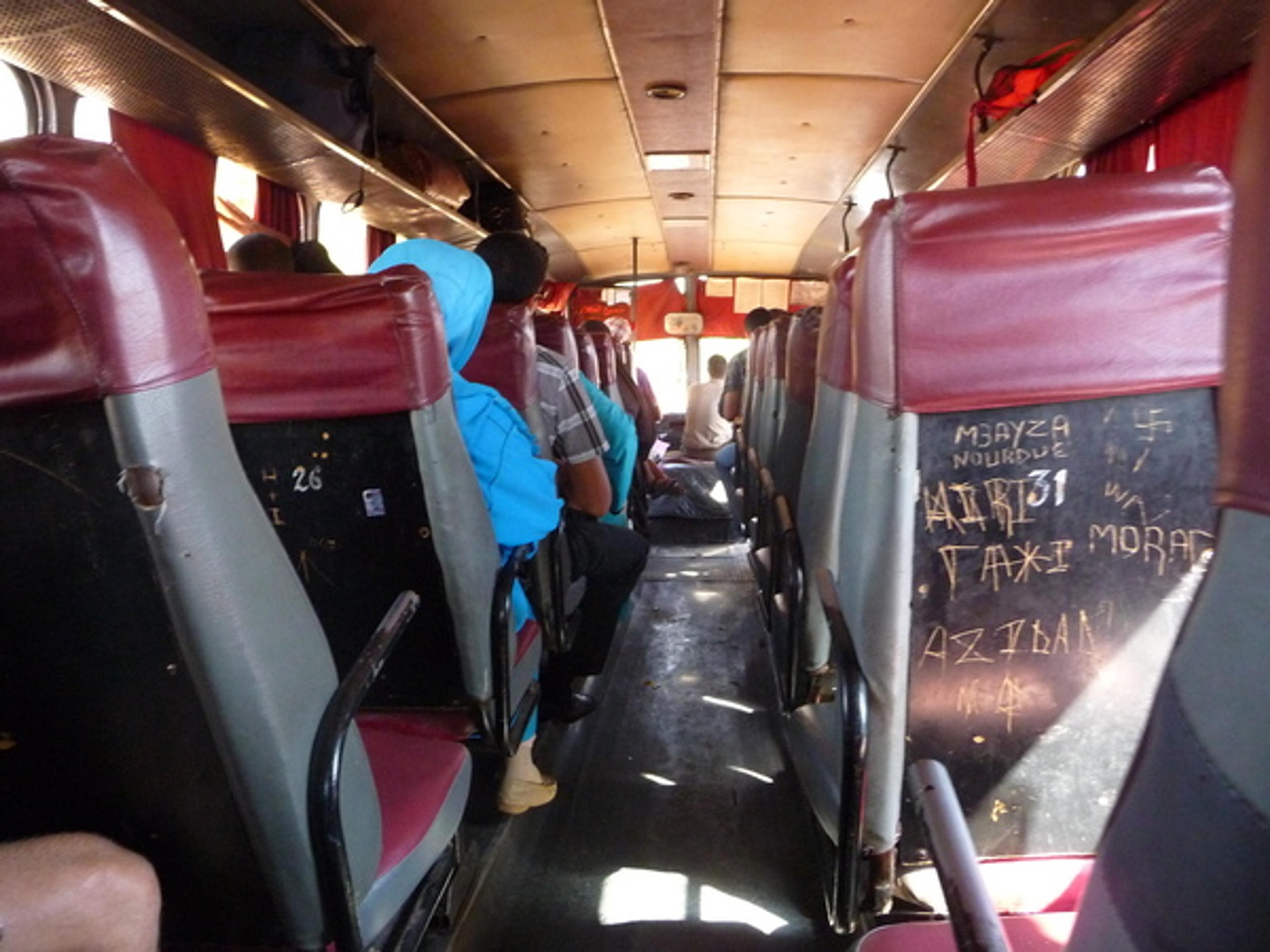 Marrakech - Le bus pour Azilal