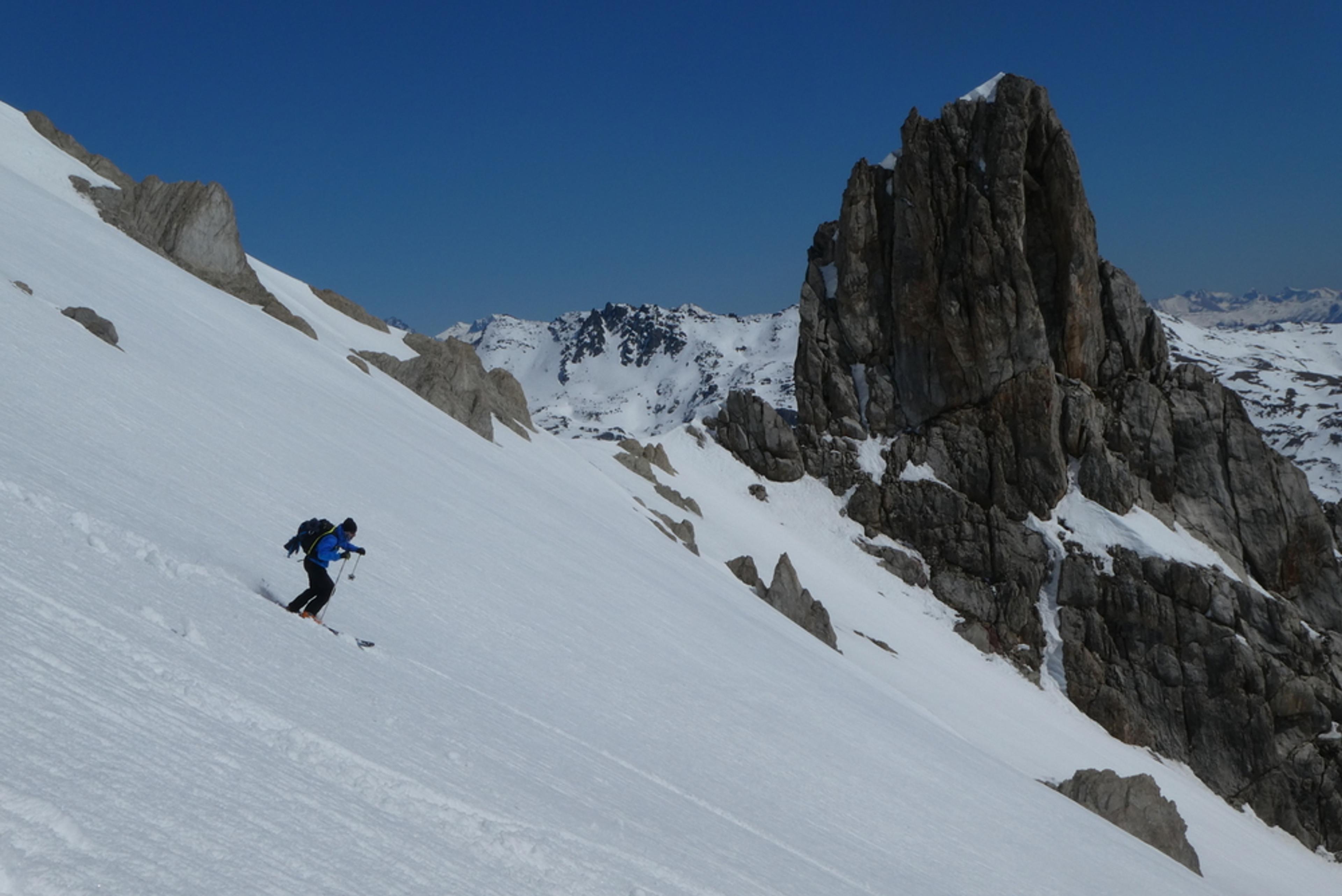 Raid ski randonnée Cerces - Romain, le mutant