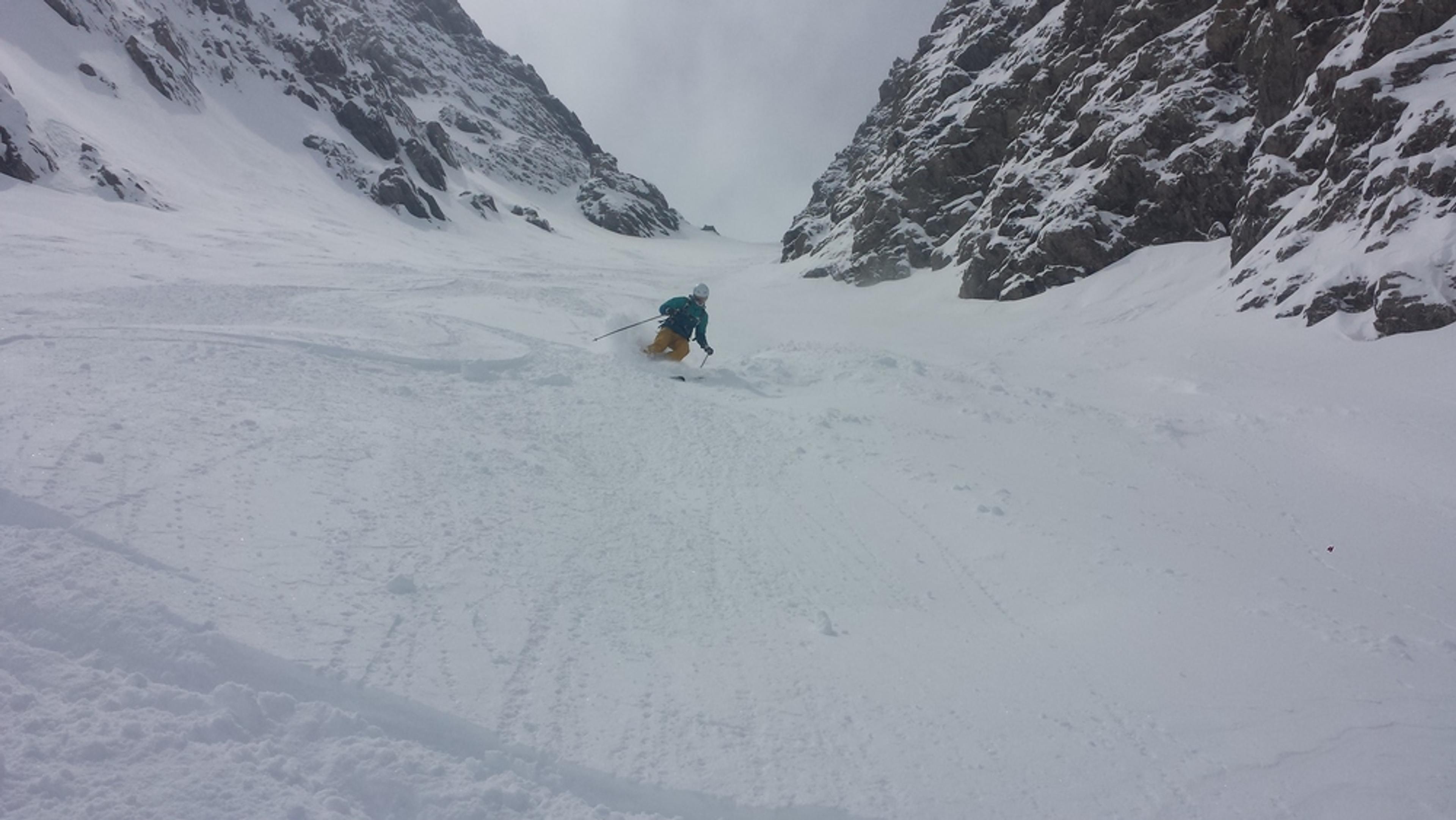 Couloir Nord de Chateaurenard - On peut tout lâcher