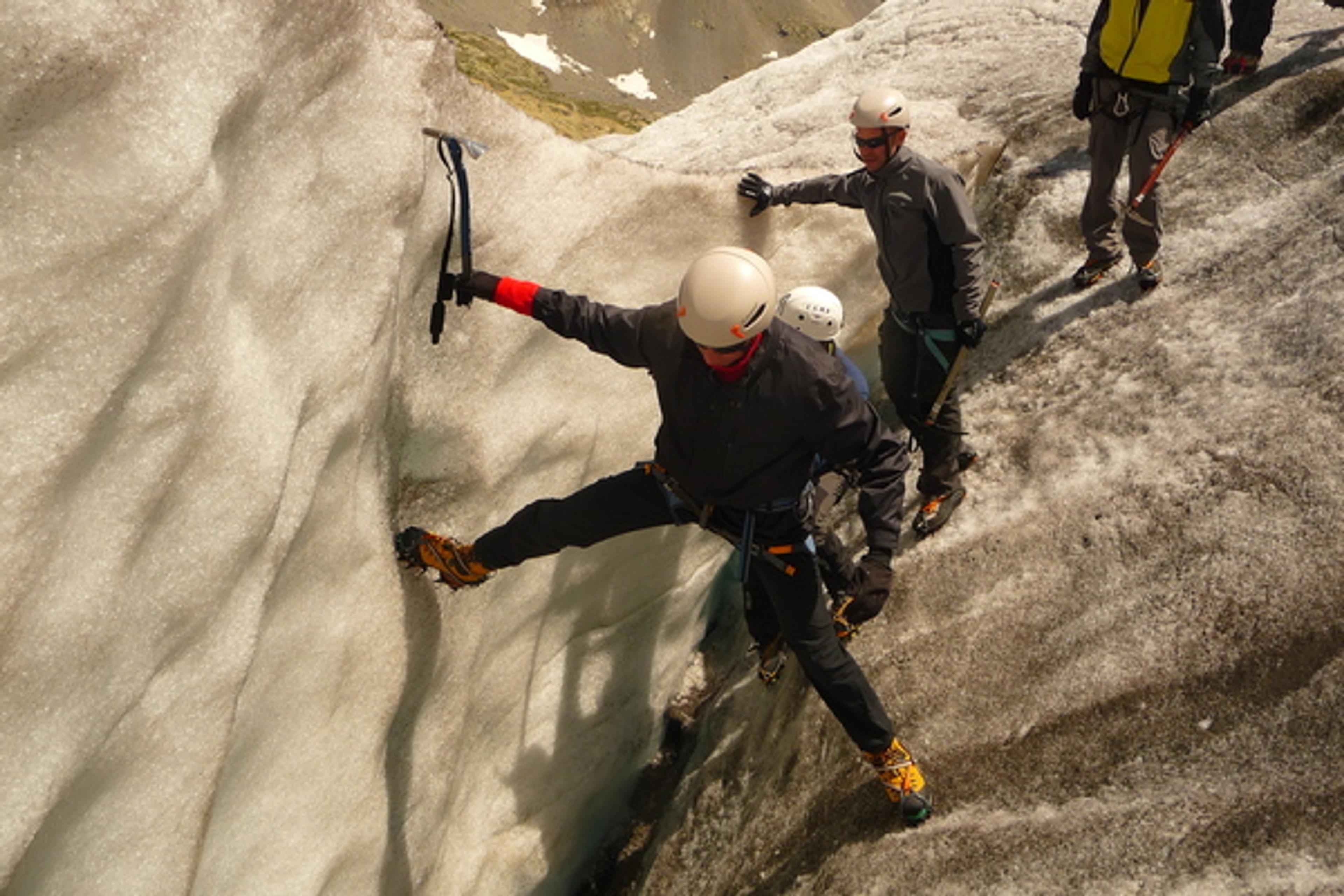 Ecole de glace - Exploration glaciaire