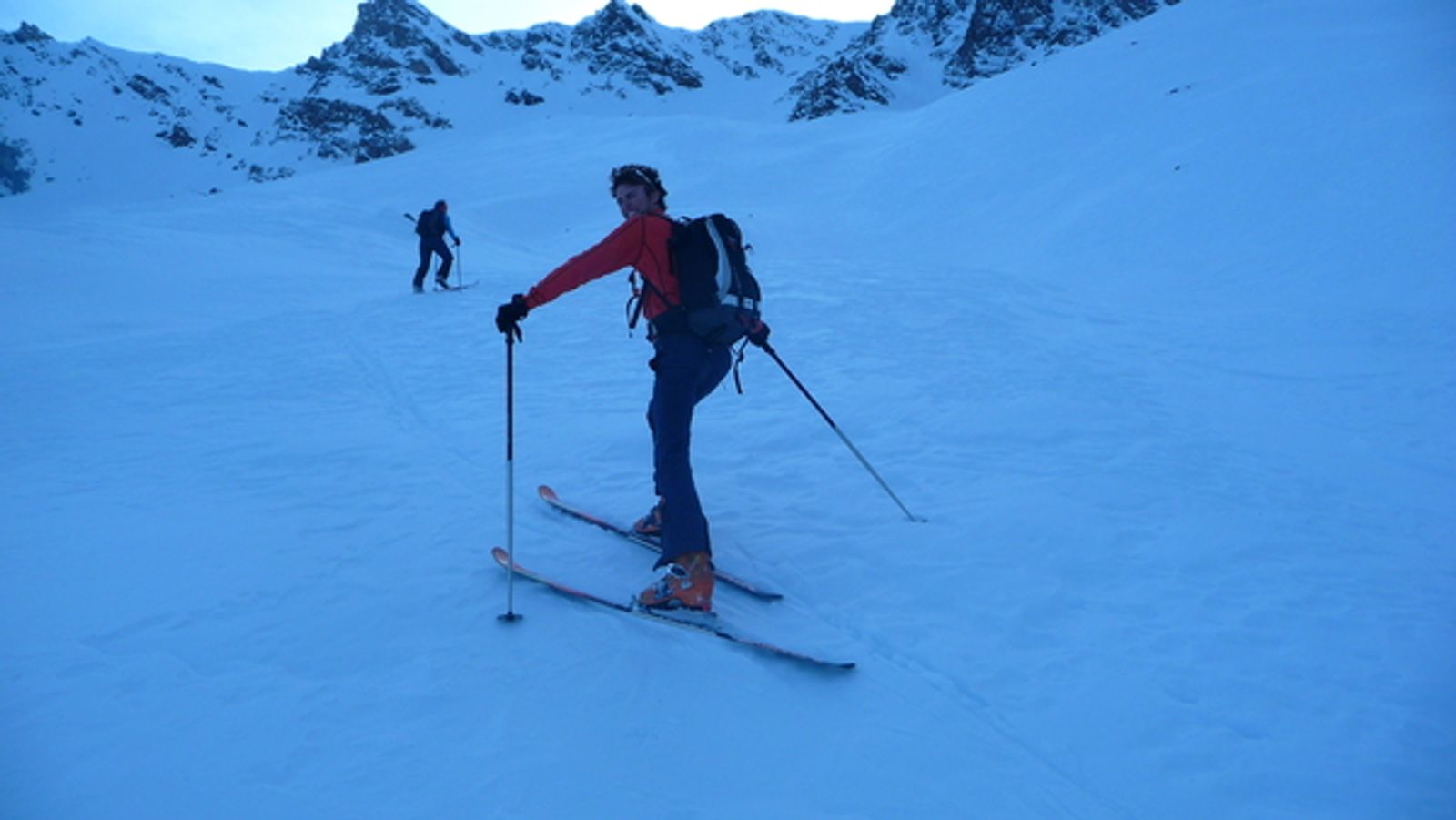Queyras - Crête de Coq - Breaking trail—not easy