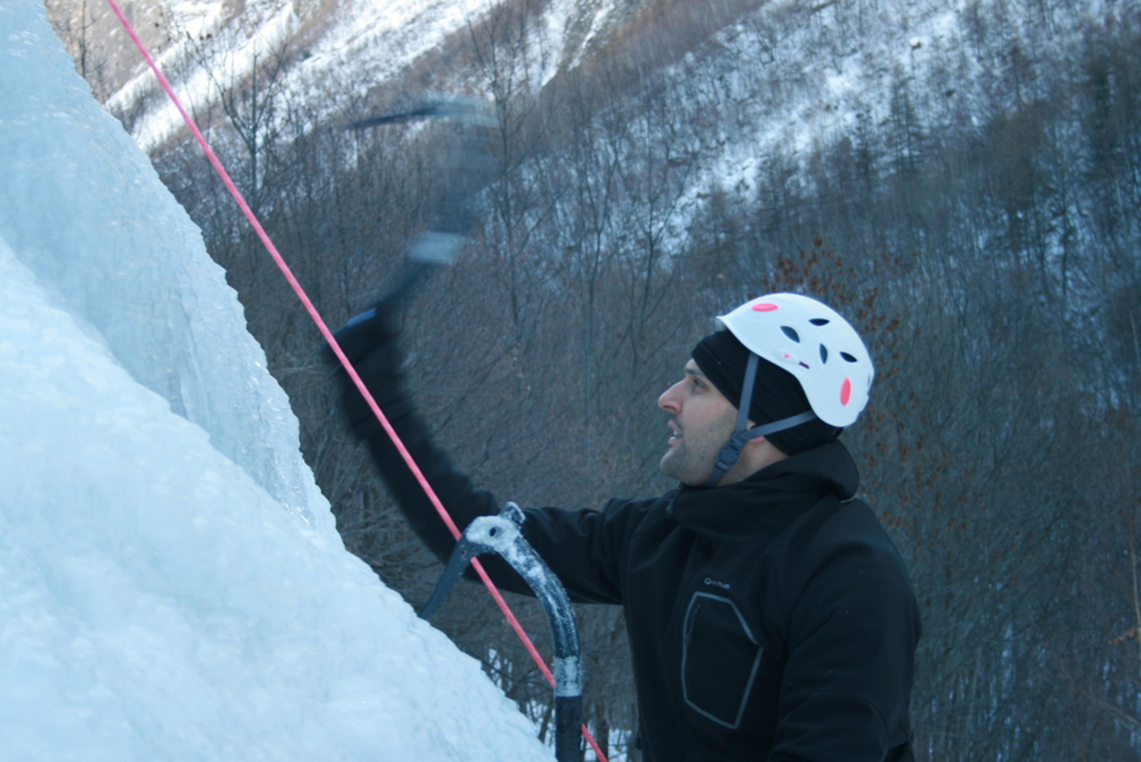 Initiation Cascade de glace - Yeaah