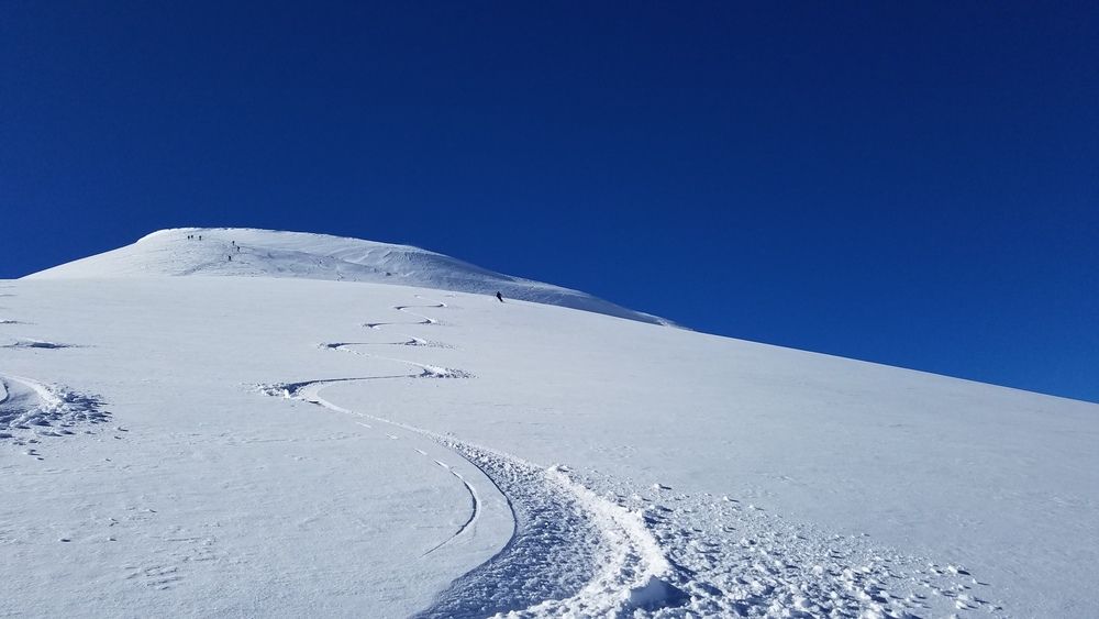 Ski d'été au Mont-Rose