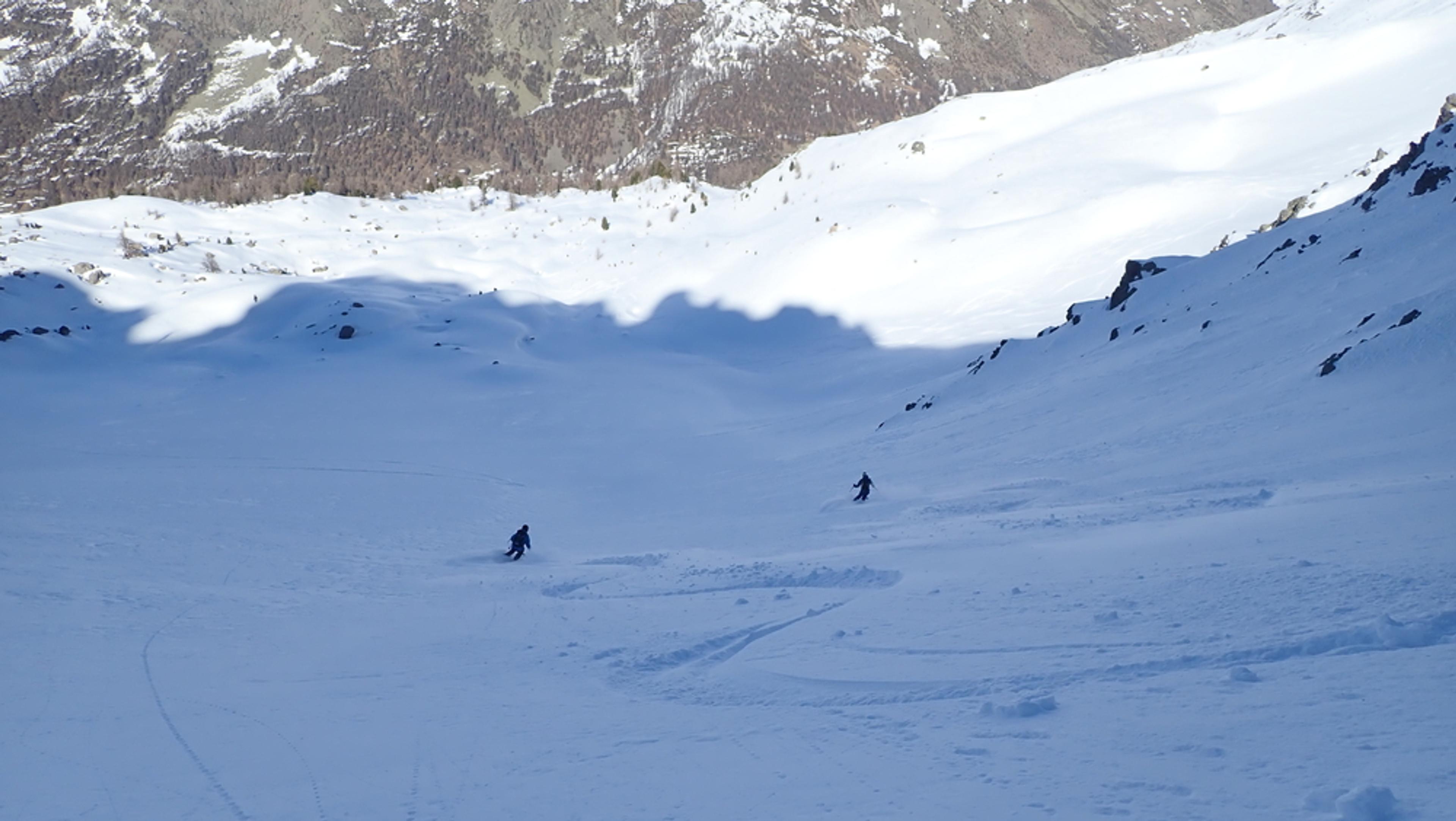 Raid ski randonnée Cerces - Doublette poudreuse