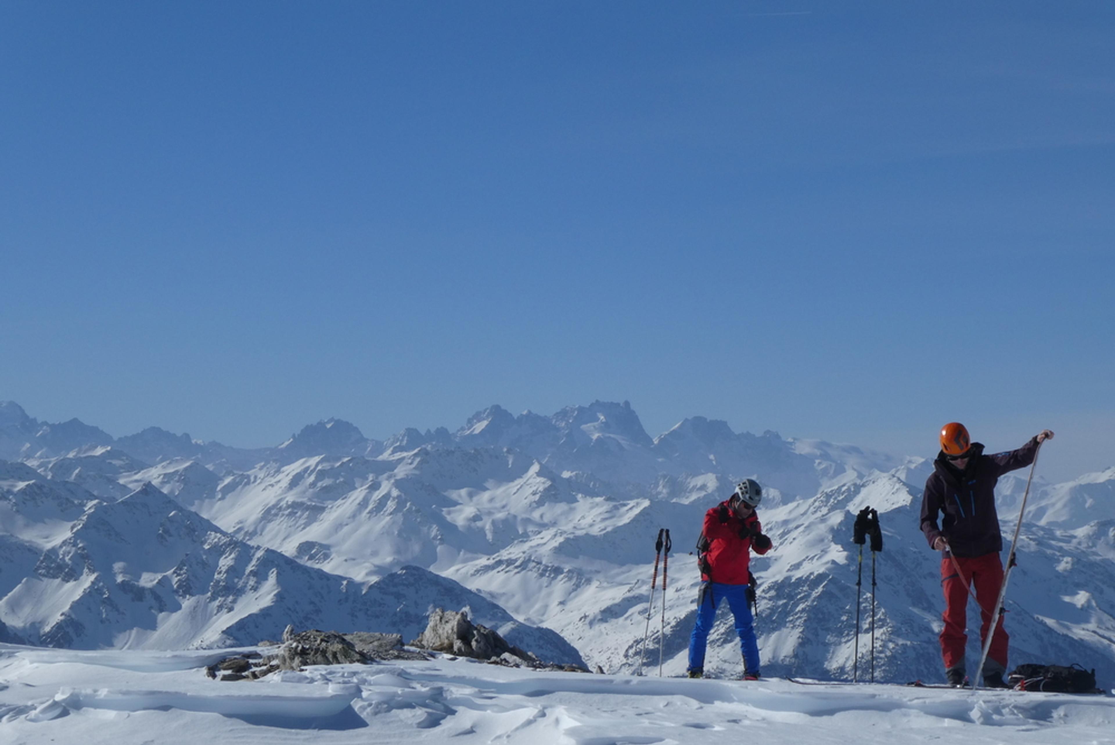 Col de la Masse – Face à la Meije