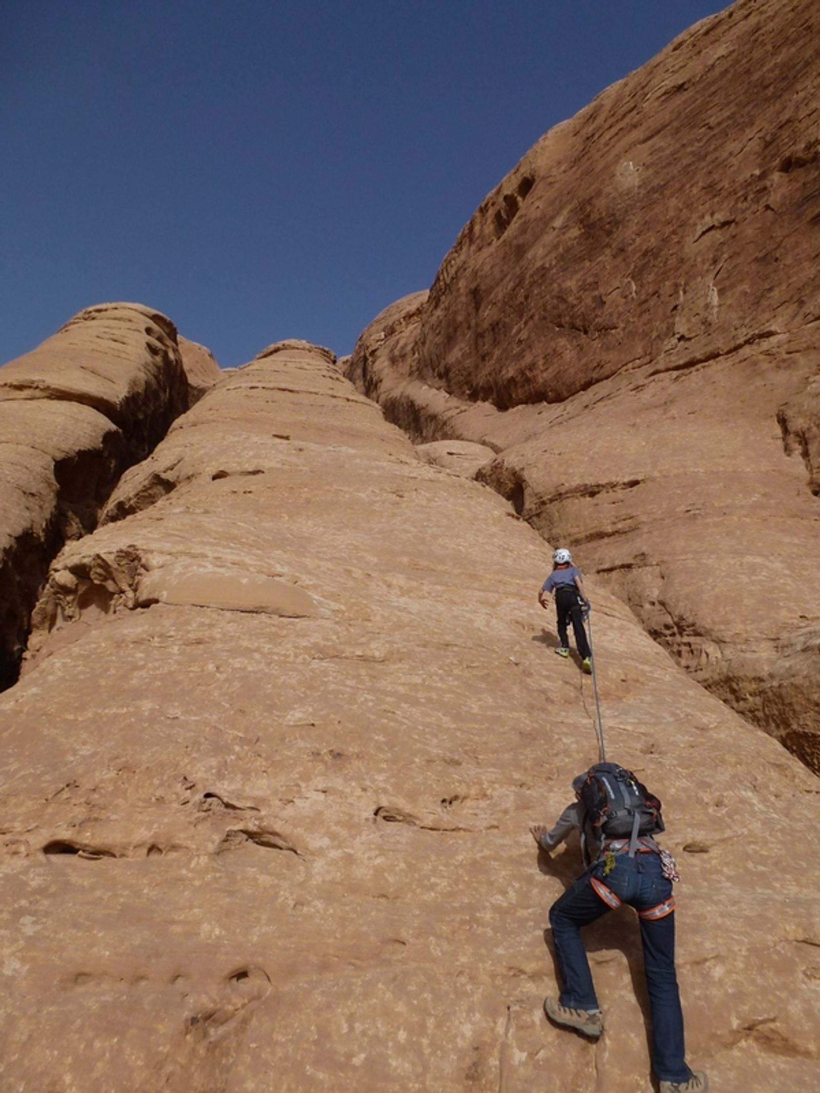 Jebel Khush Khashah et descente du canyon de Khazali — photo 5
