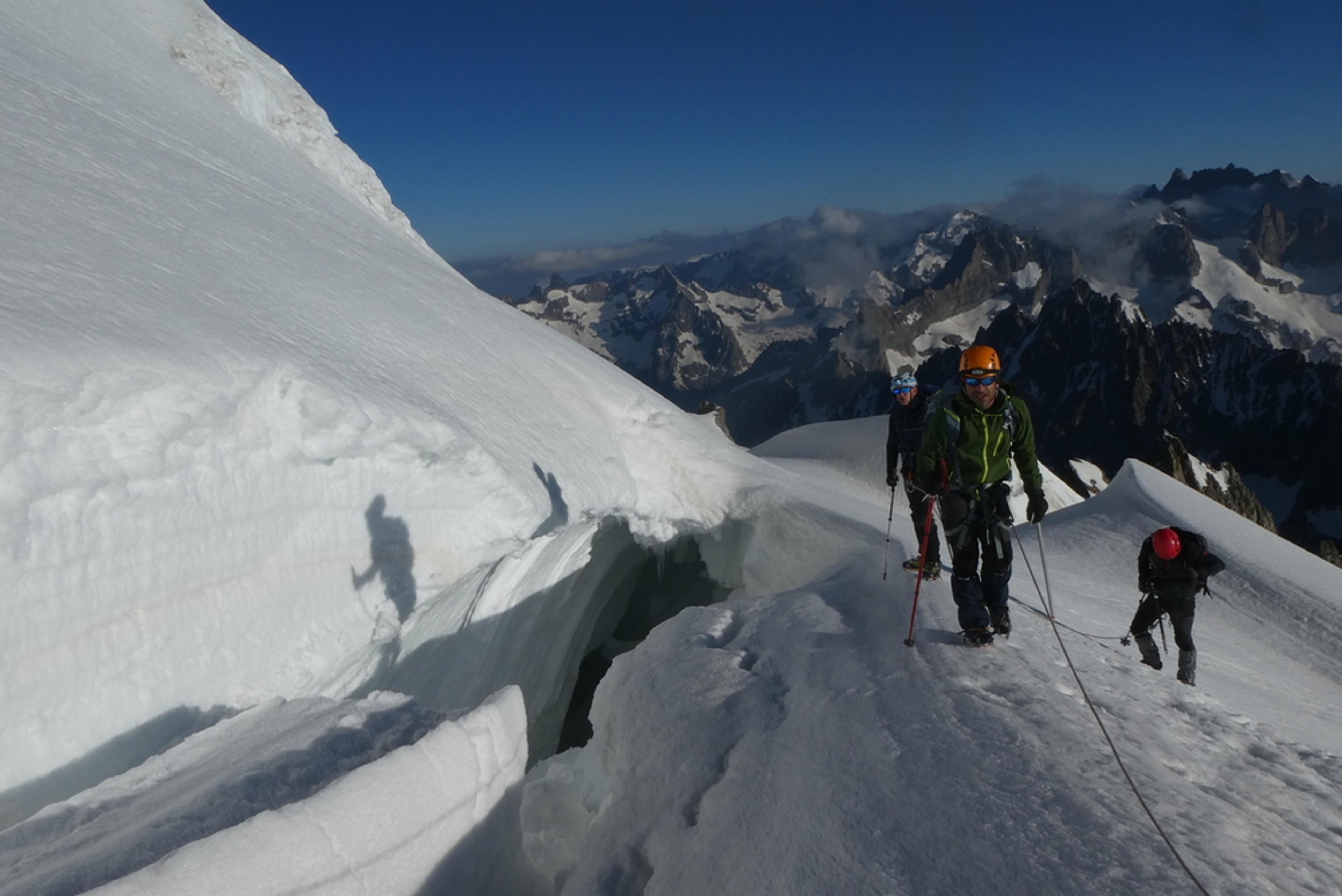 Dôme des Ecrins - 3 jours - Crevasses