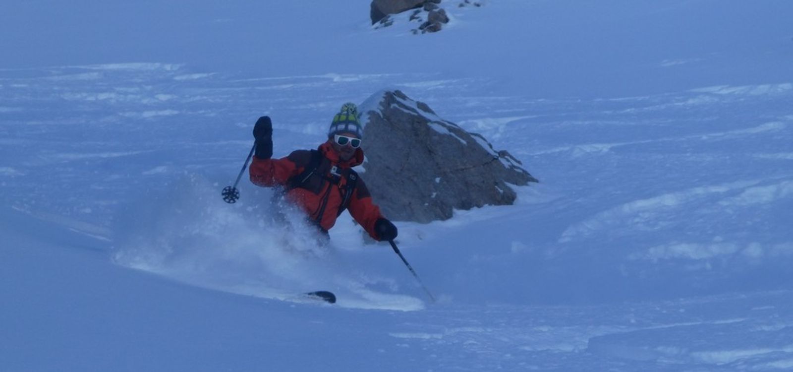 Etendard Combeynot - Couloir nord - Bon ça