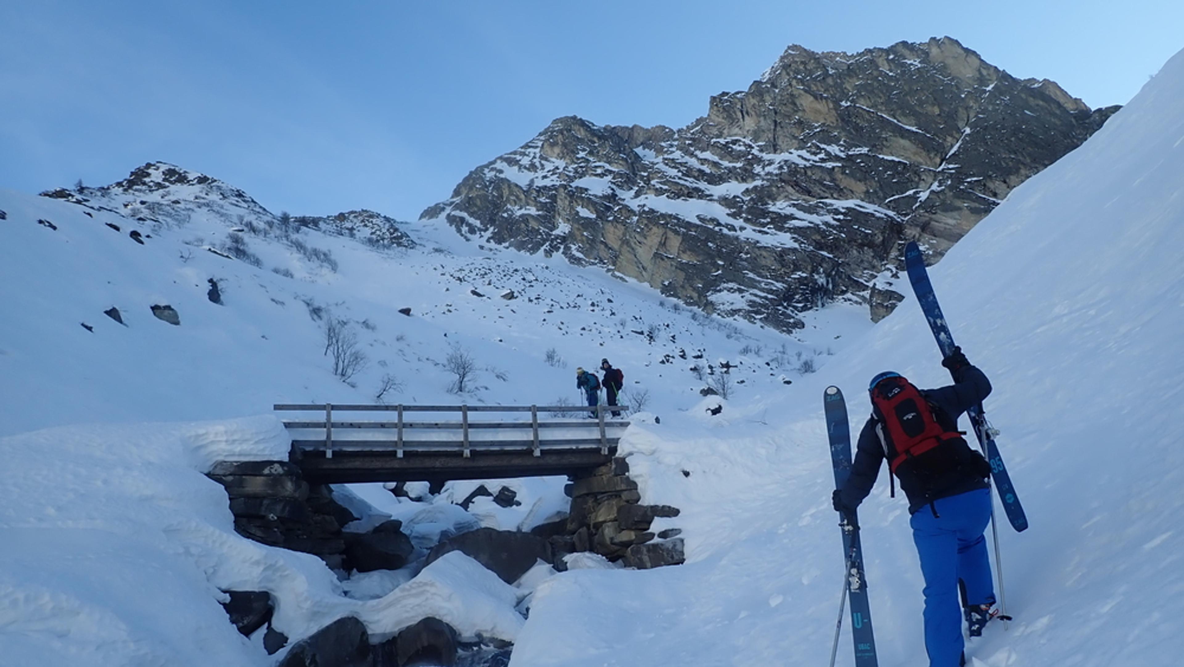 Raid ski – Bellino – Petite remontée cadeau!