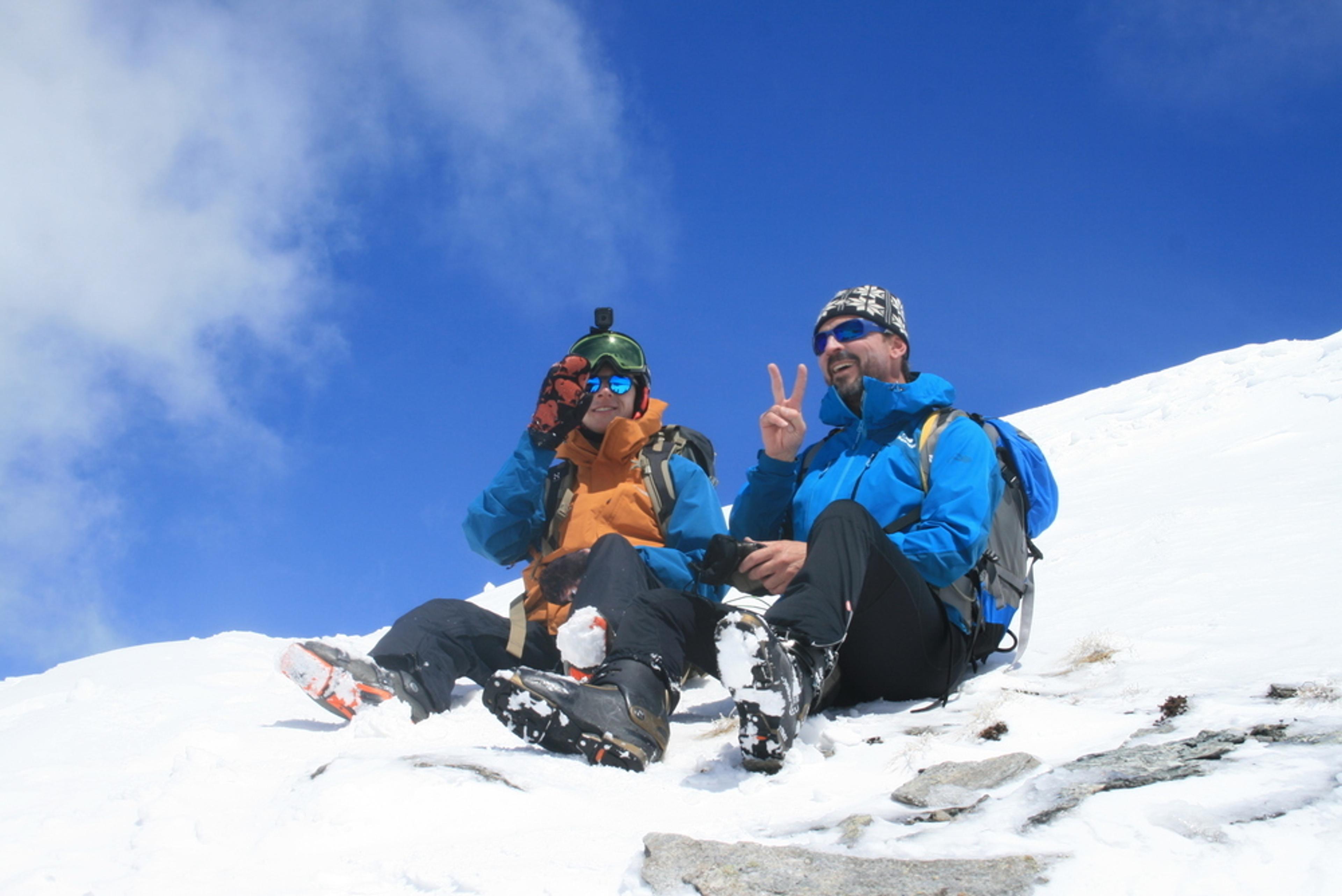 Cime du Grand Vallon - Frais le vent!