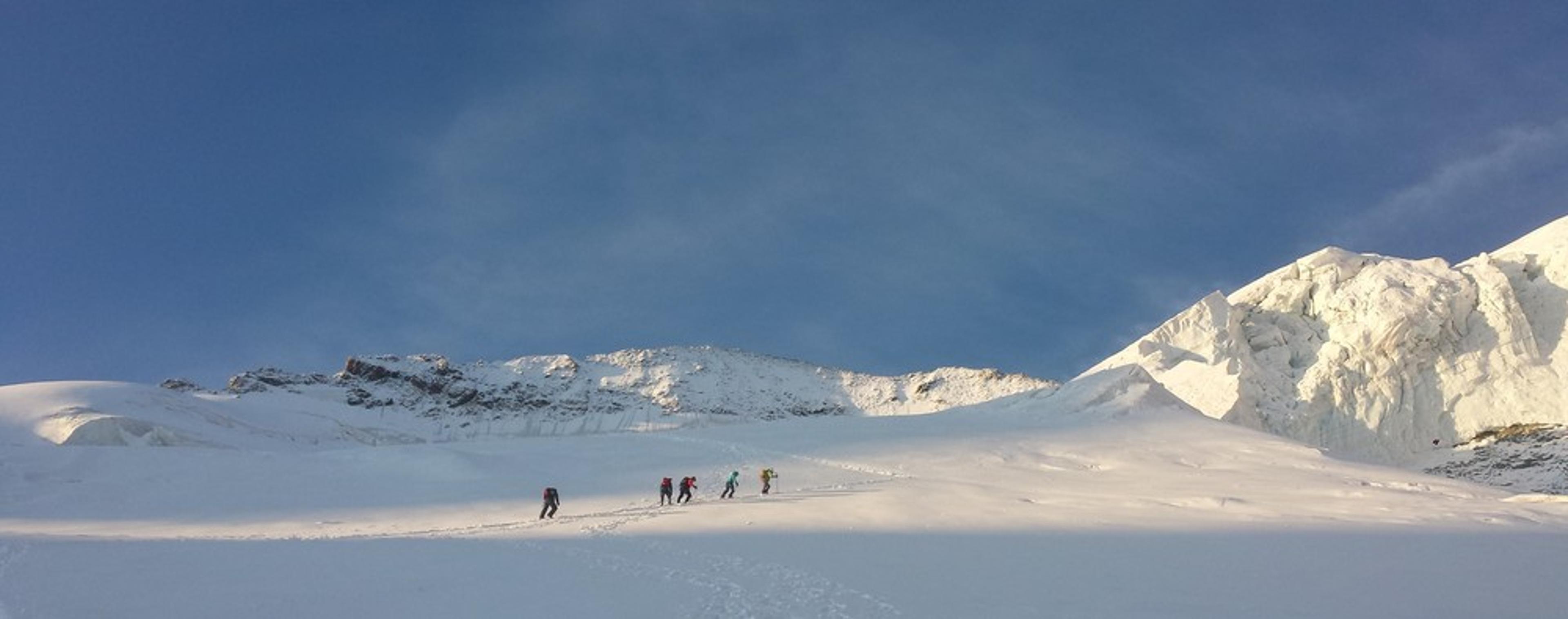 Dôme des Ecrins - Premiers rayons