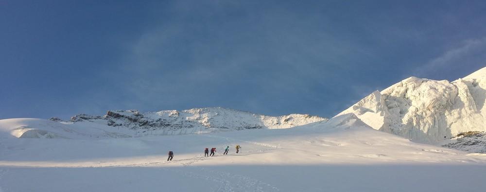 Dôme des Ecrins - Premiers rayons