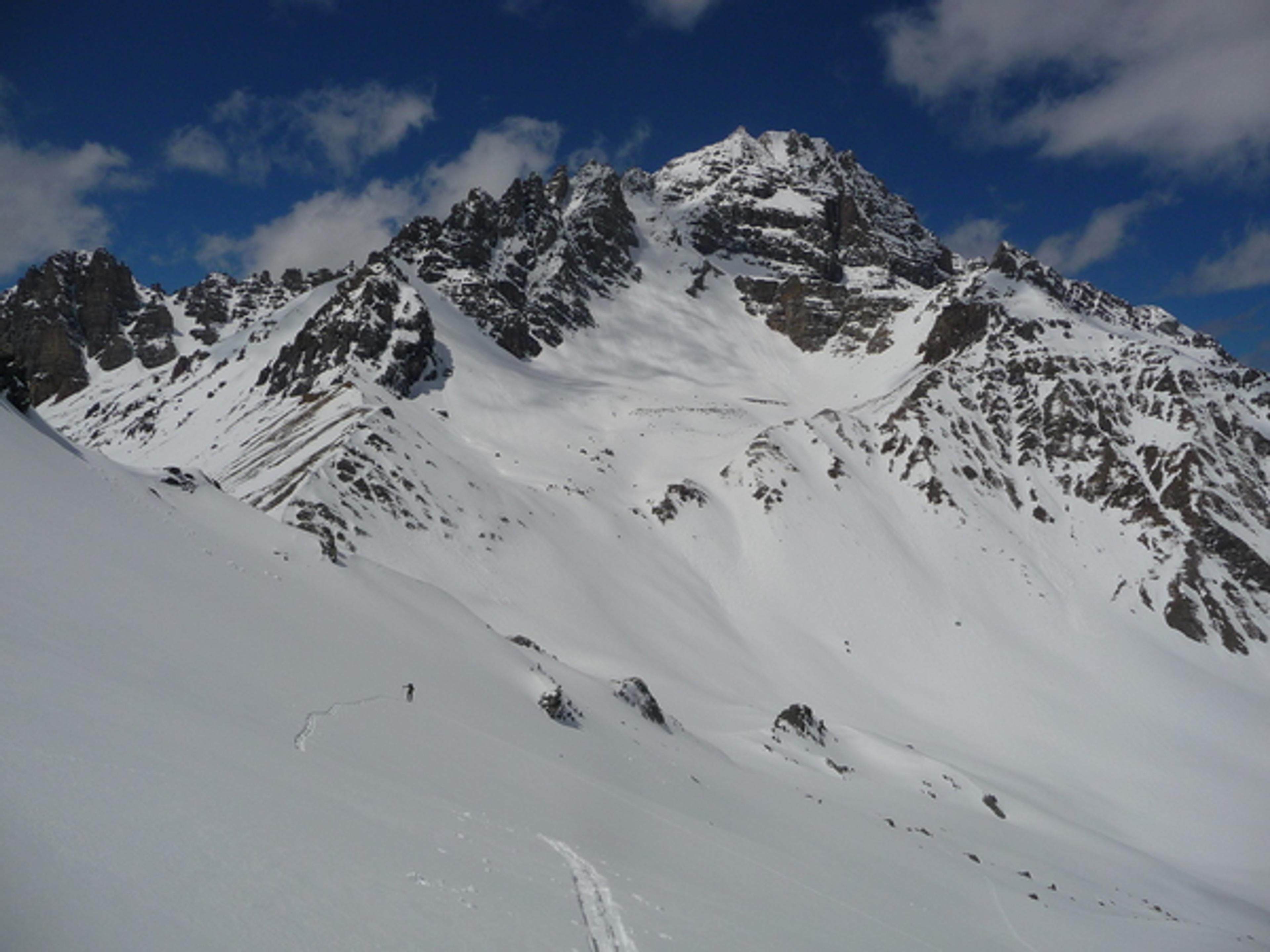 Sommet du Grand Vallon - Sur fond de Rochebrune