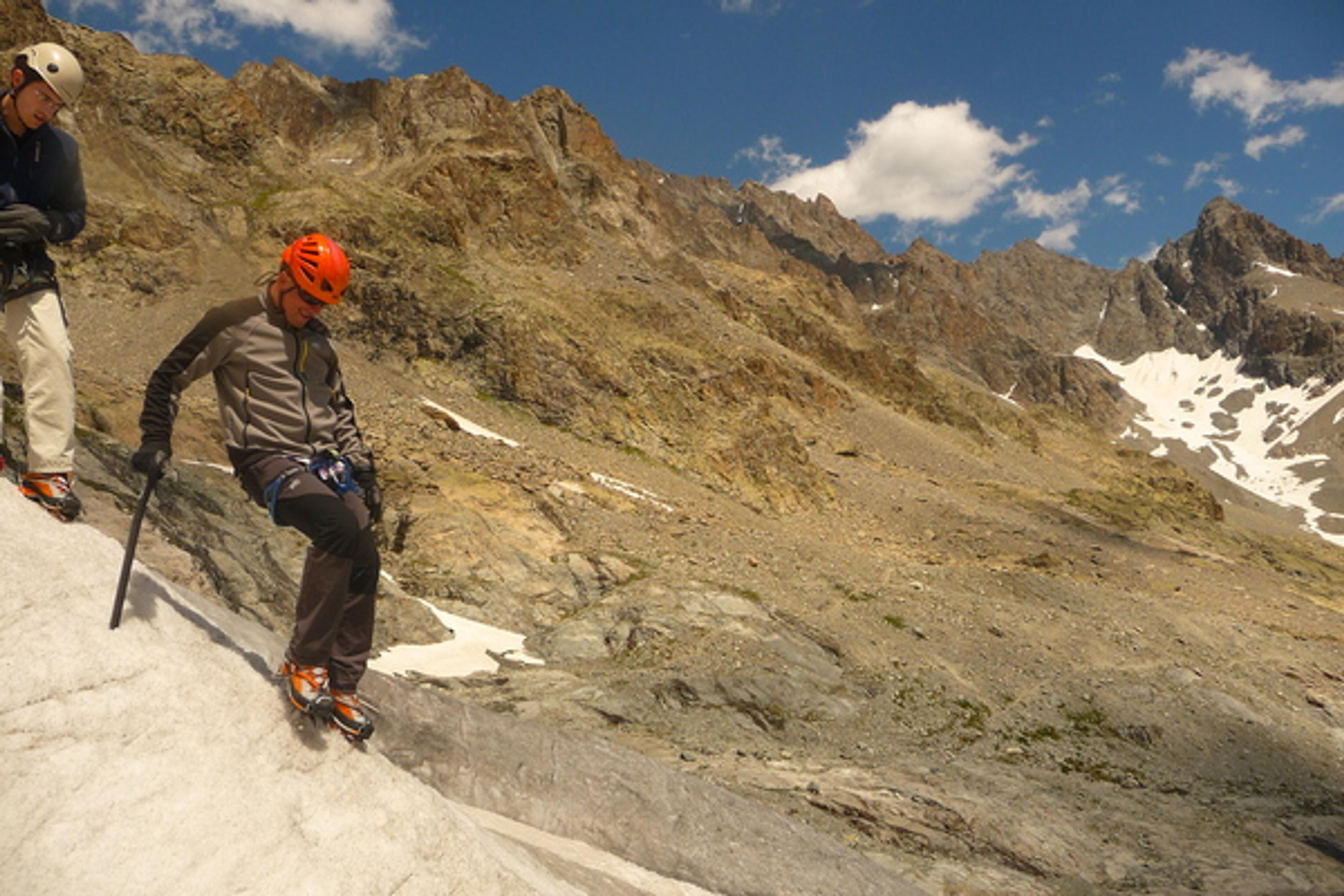 Ecole de glace - Premiers pas en crampons