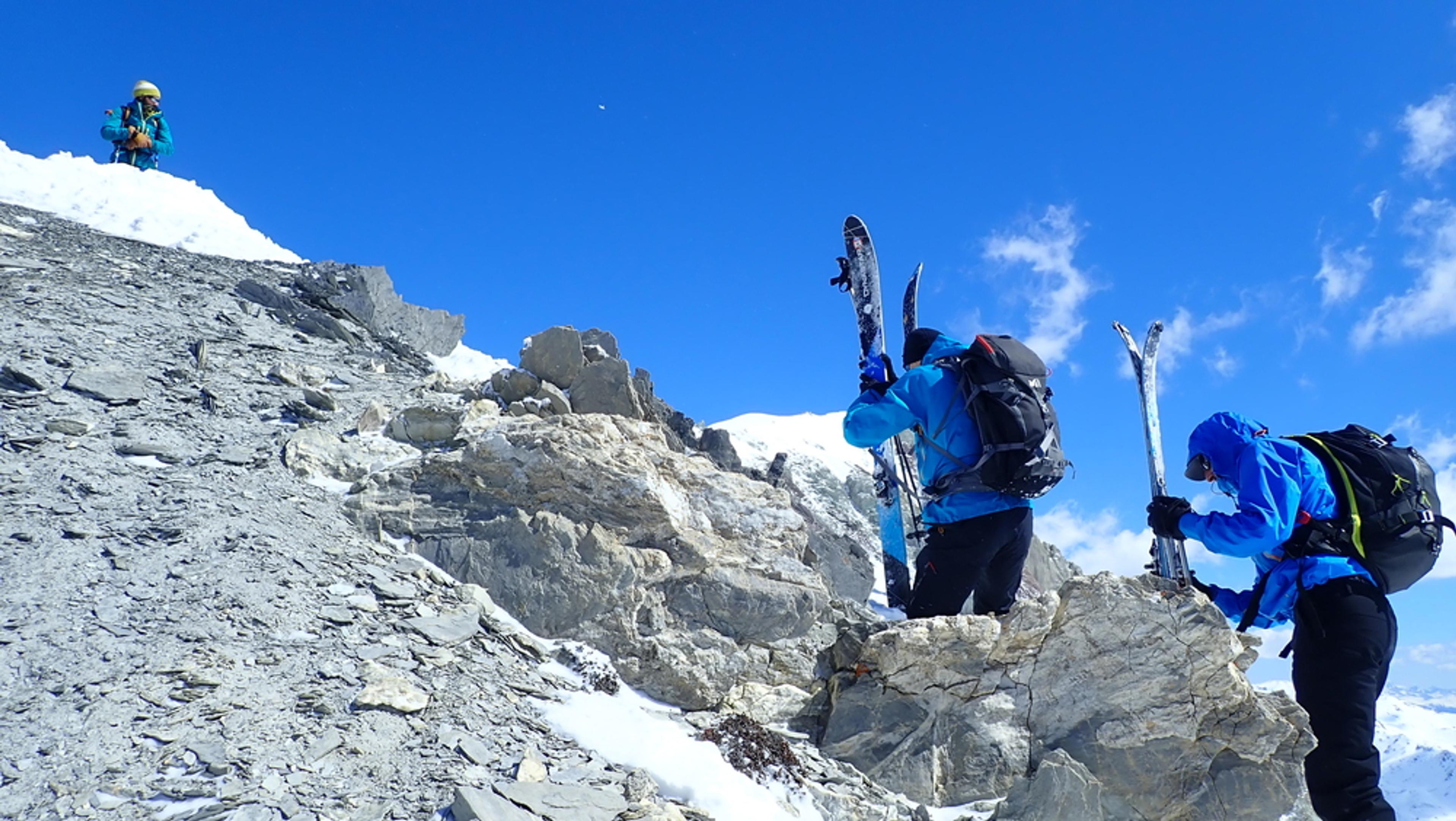 Raid ski randonnée Cerces - ON va où là?