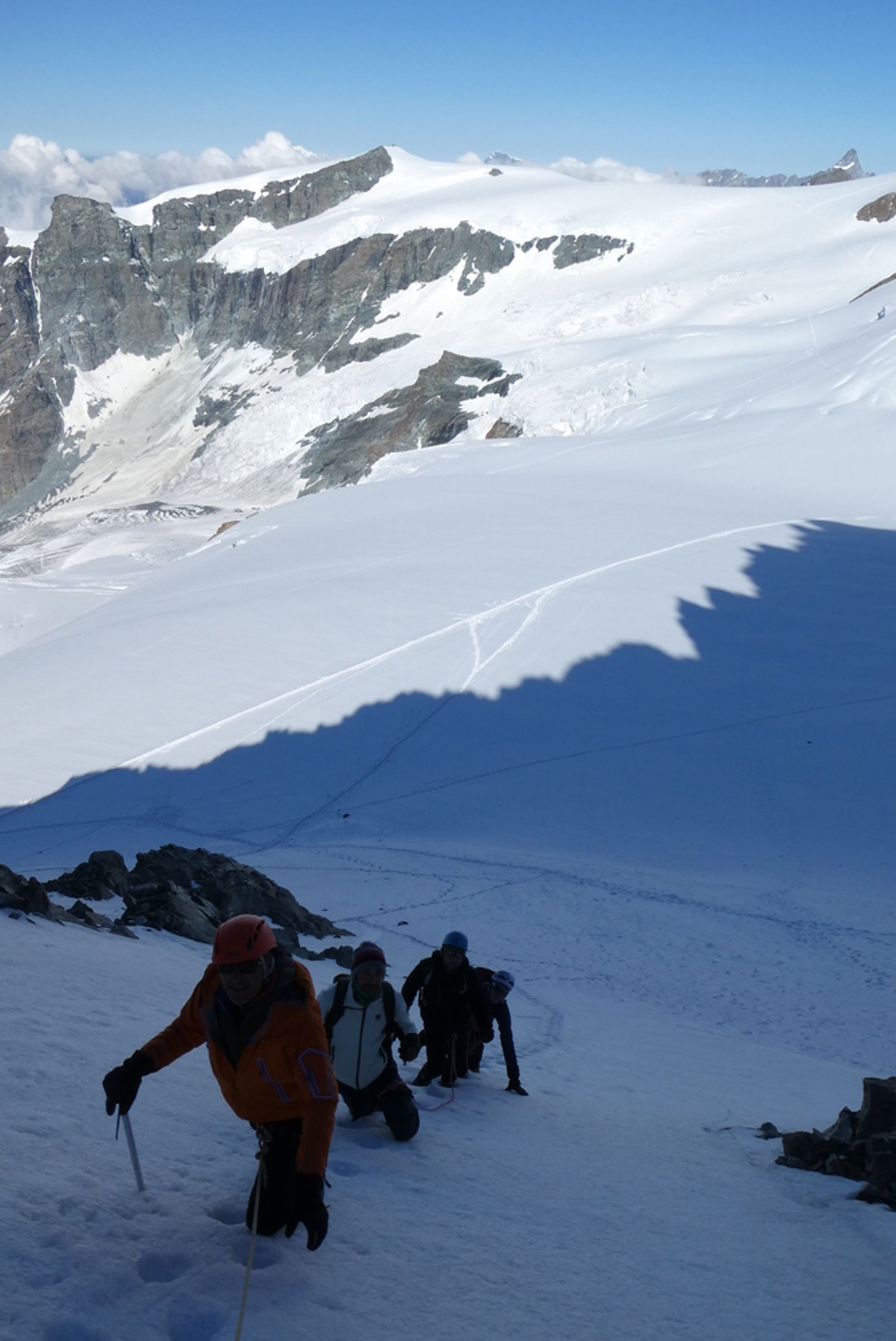 Castor et Pollux - Couloir d'attaque de Pollux