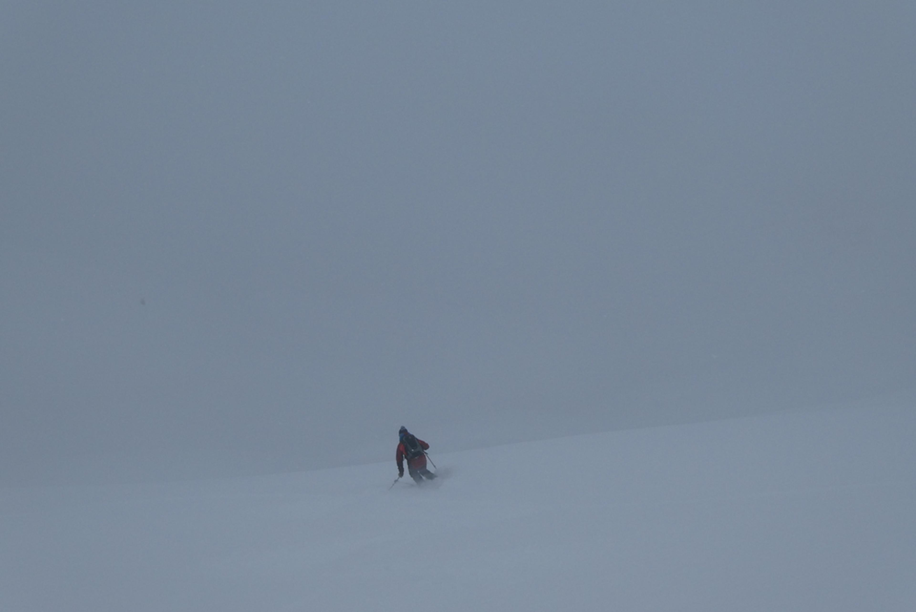 Free-rando-Crévoux - On a skié un nuage!