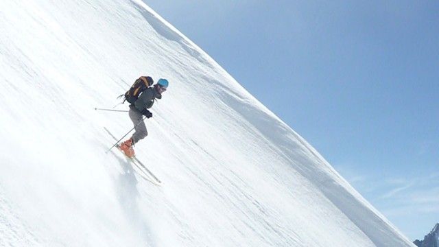 Pointe Cézanne à ski