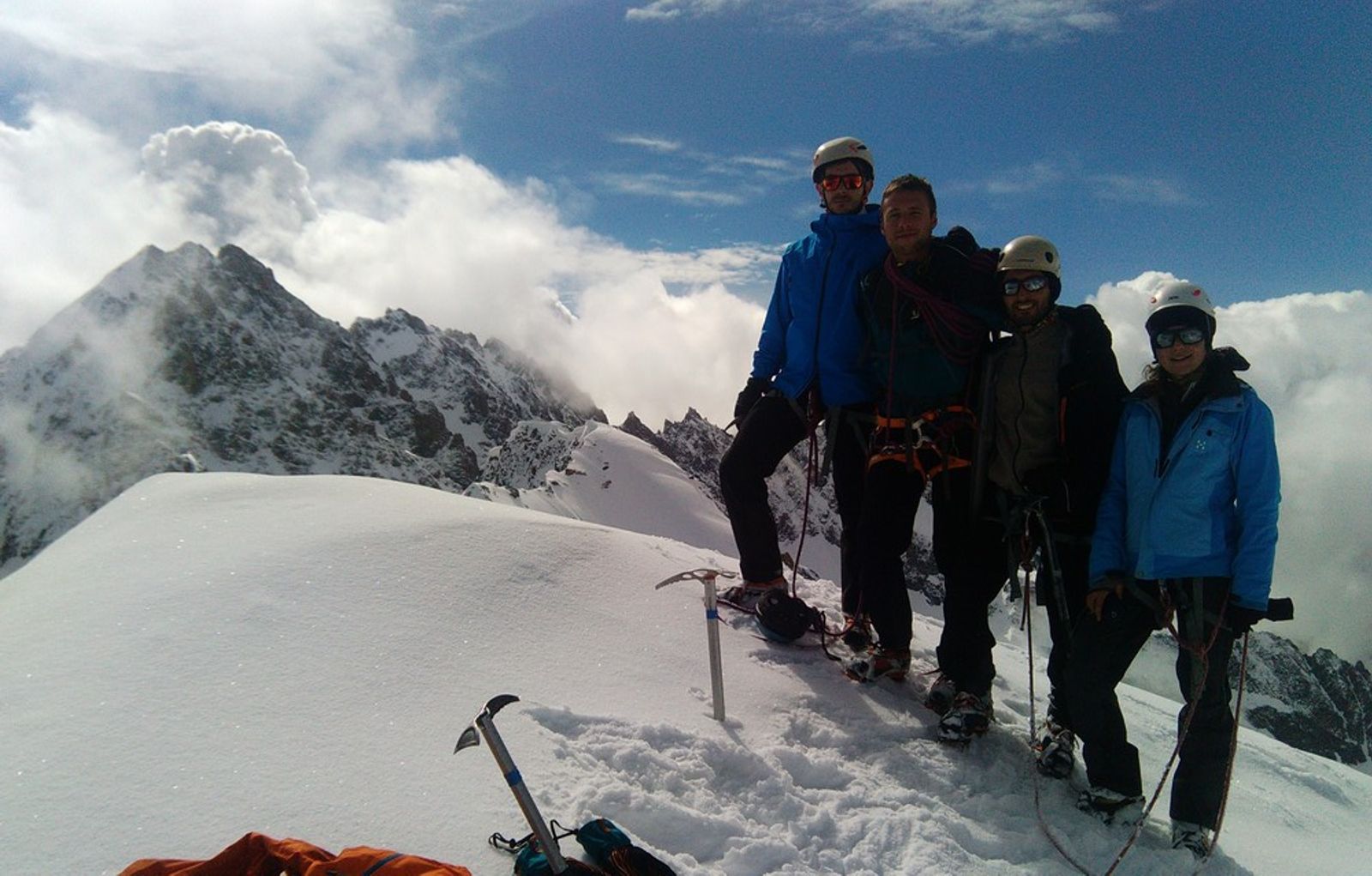 Stage initiation alpinisme - Les Dalton?