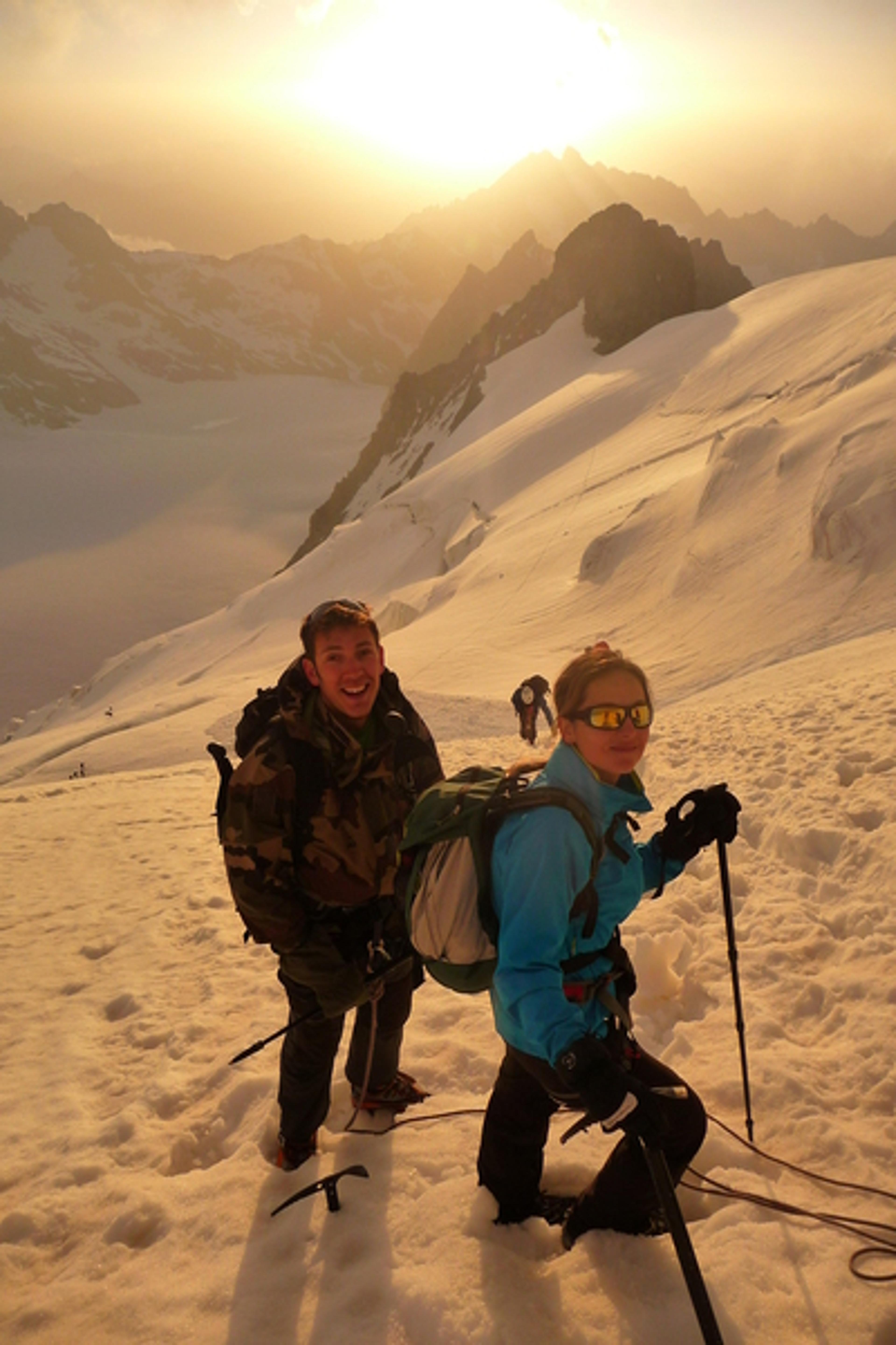 Dôme des Ecrins - plus très loin!