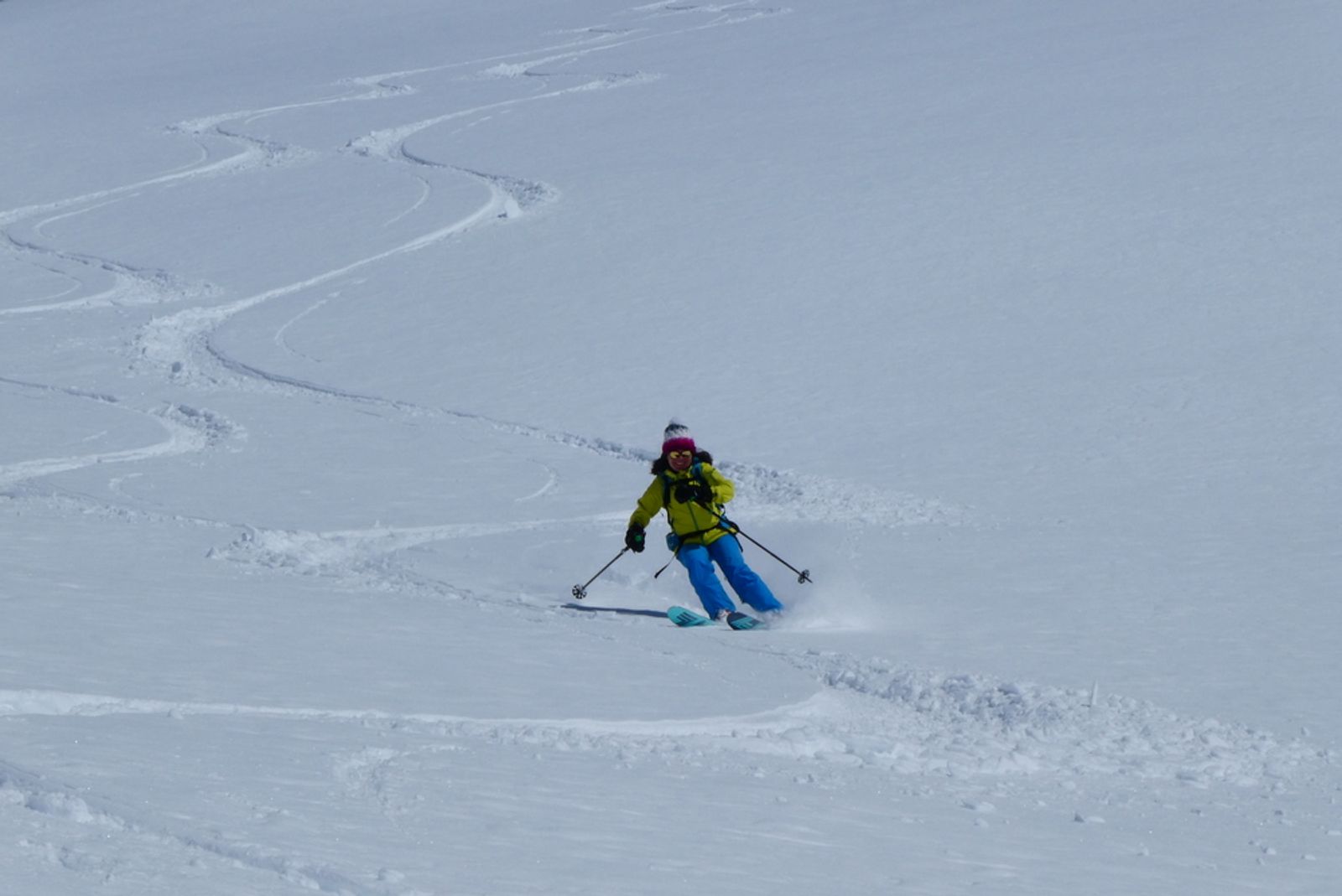 Couloir nord Rocher Blanc - Ptit run en sud, anais