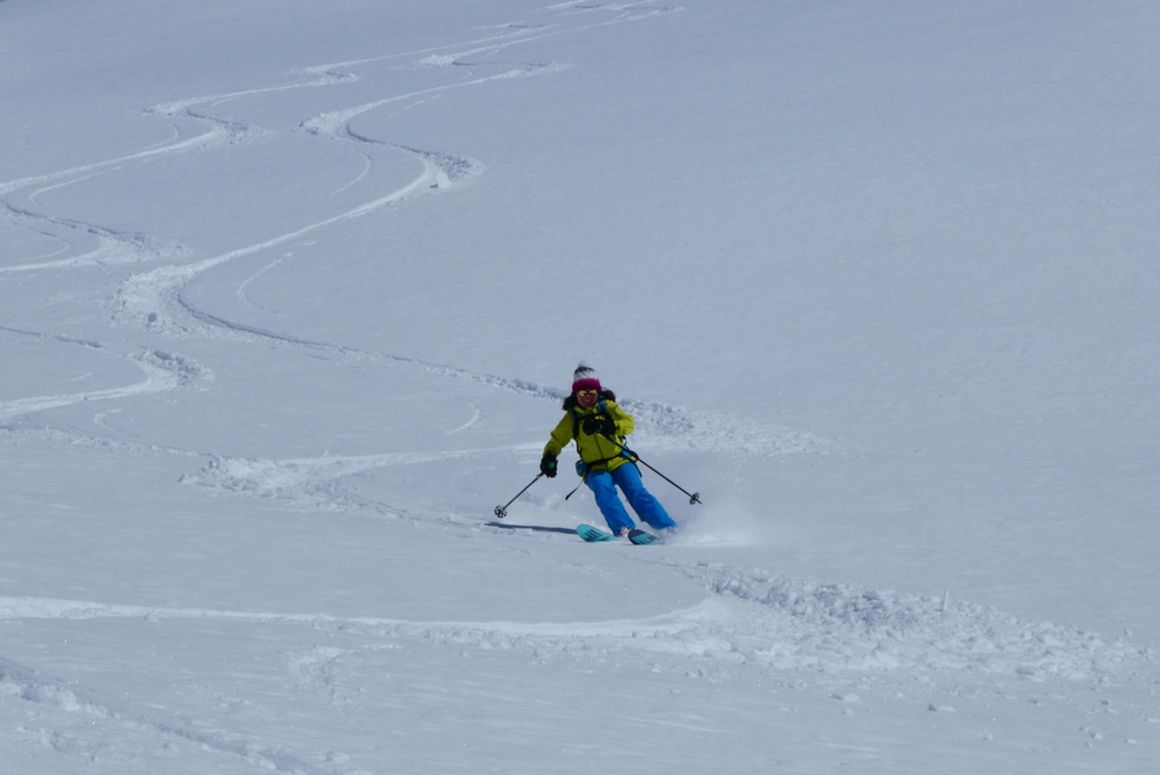 Couloir nord Rocher Blanc - Ptit run en sud, anais