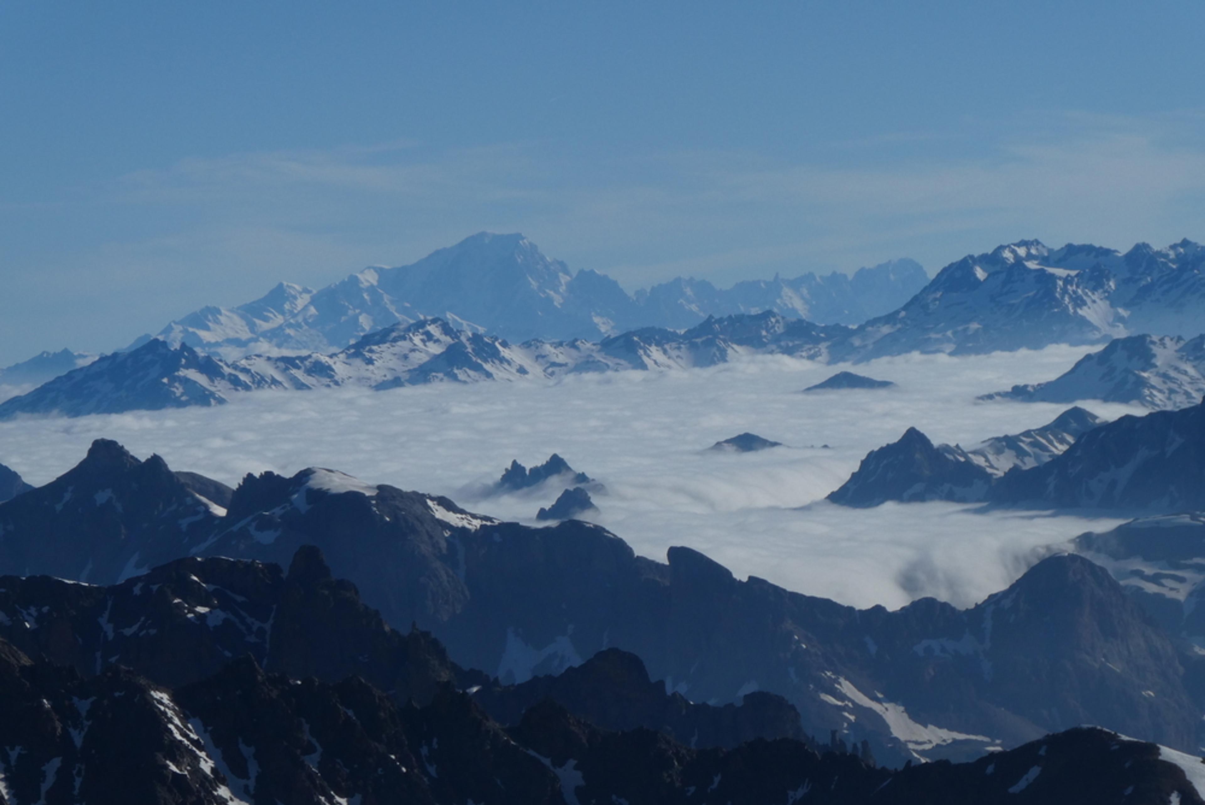 Traversée du Pic d'Arsine - Mer de nuage