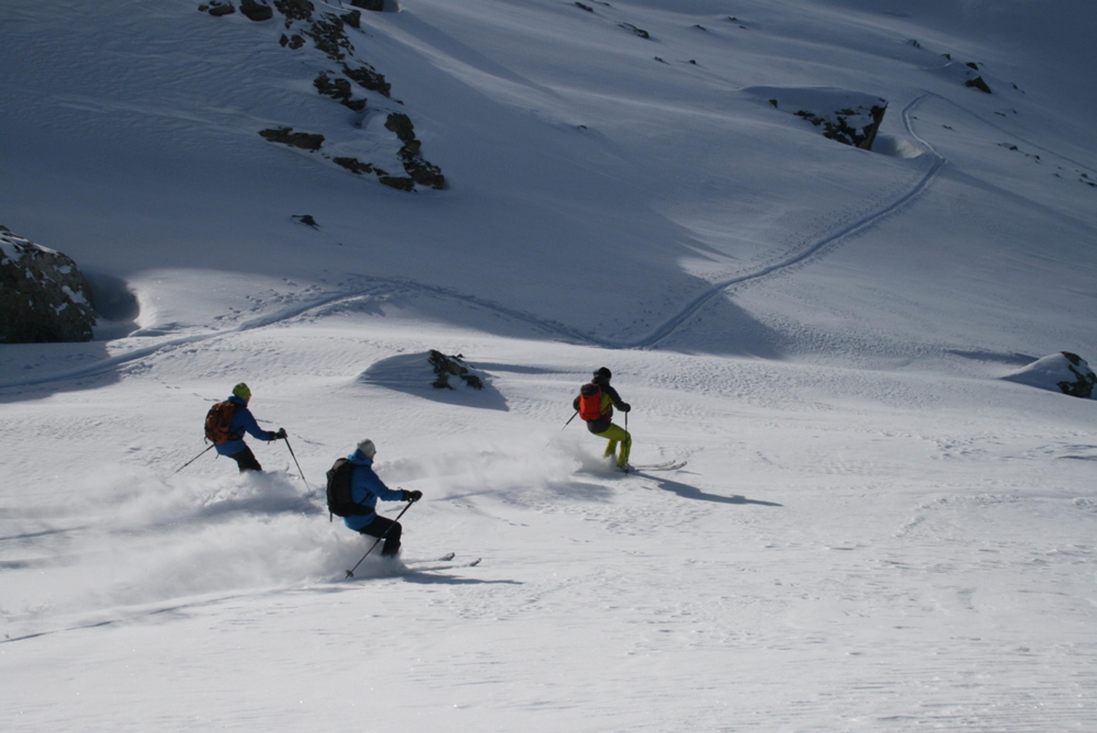 Ski en bande