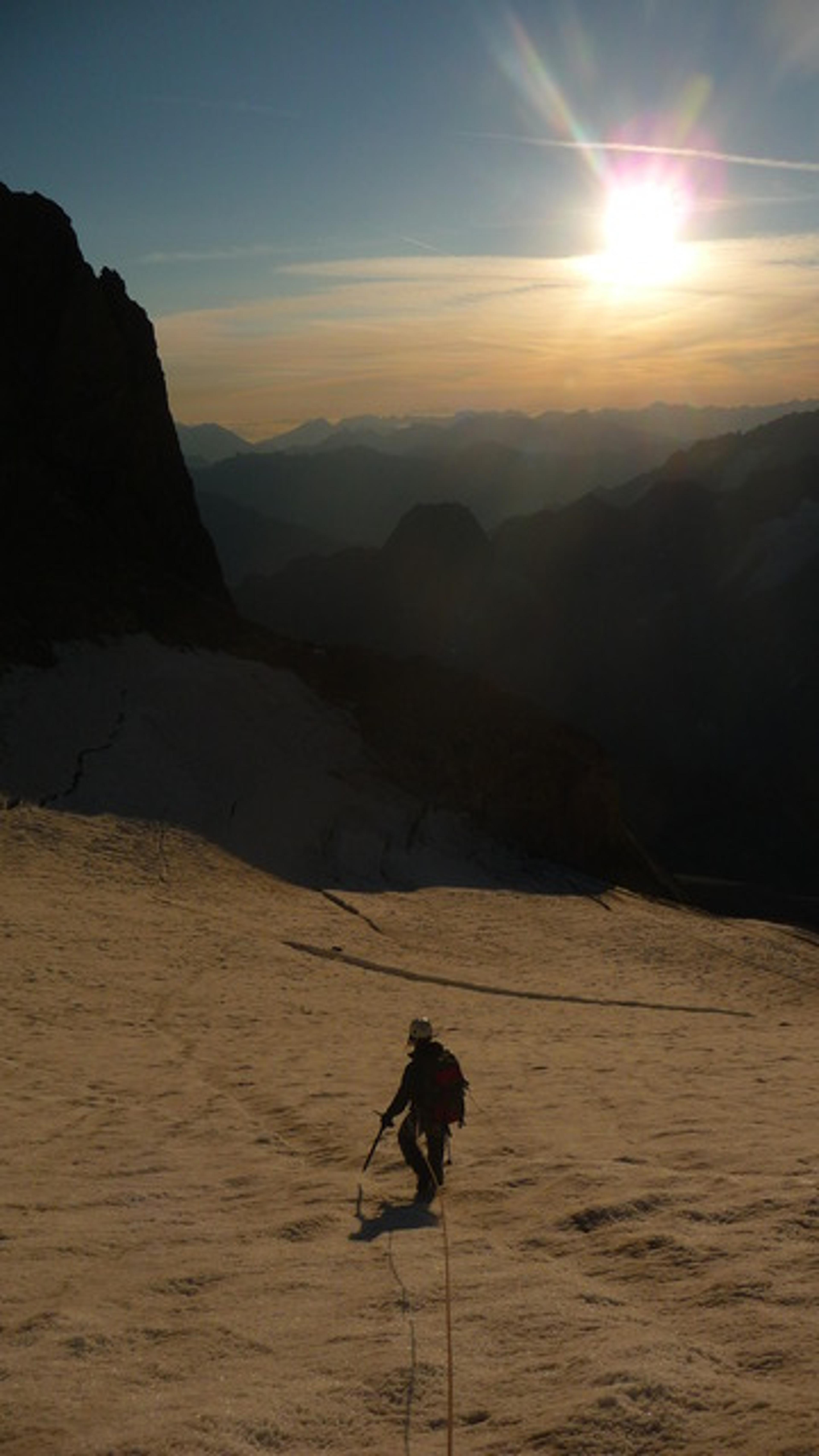 Grande Ruine - Sur le glacier